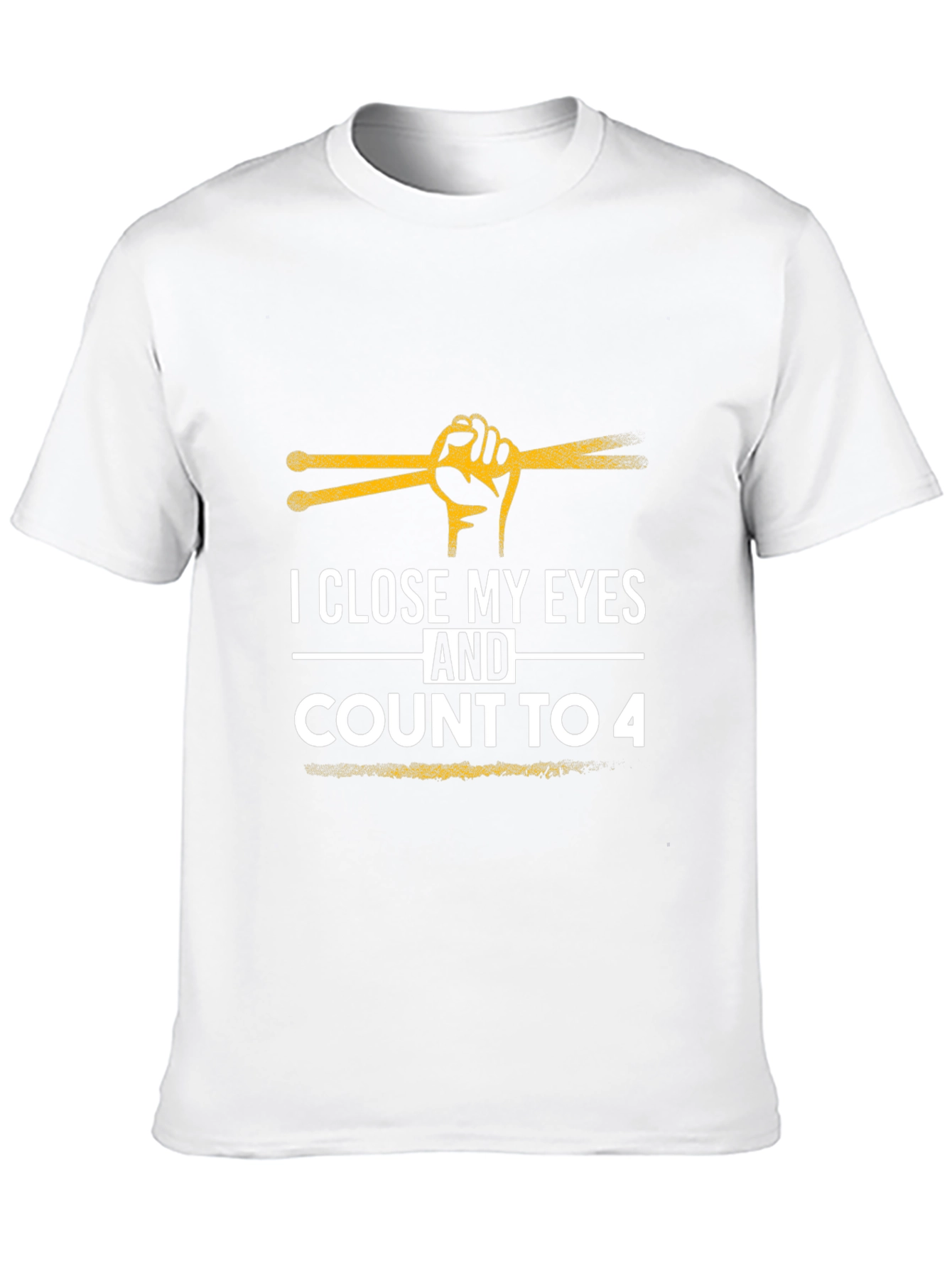 I Close My Eyes Drummer T-Shirt