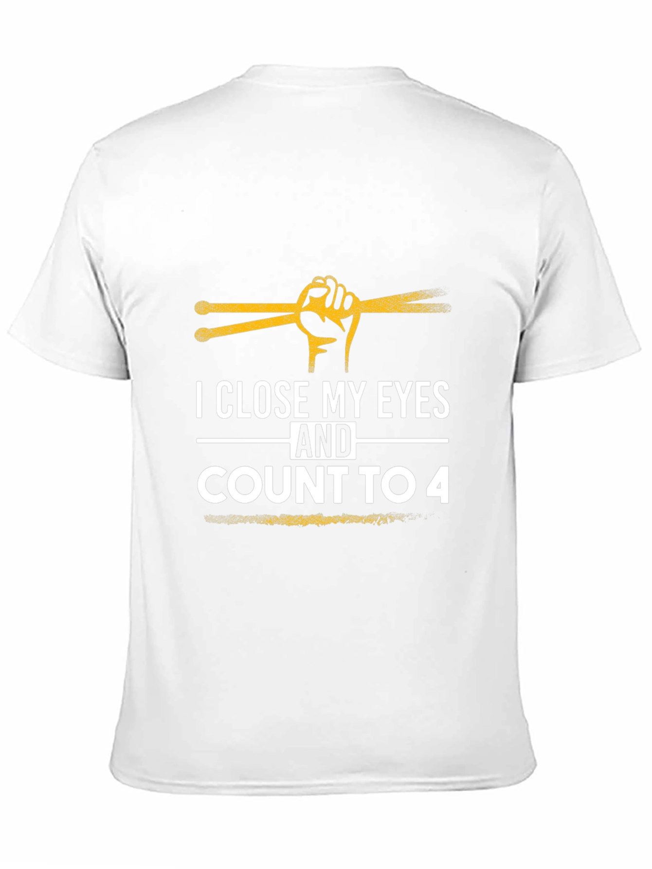 I Close My Eyes Drummer T-Shirt