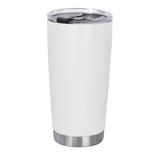 Insulated Graphic Coffee Tumbler - Stainless Steel Leak-Proof Travel Cup