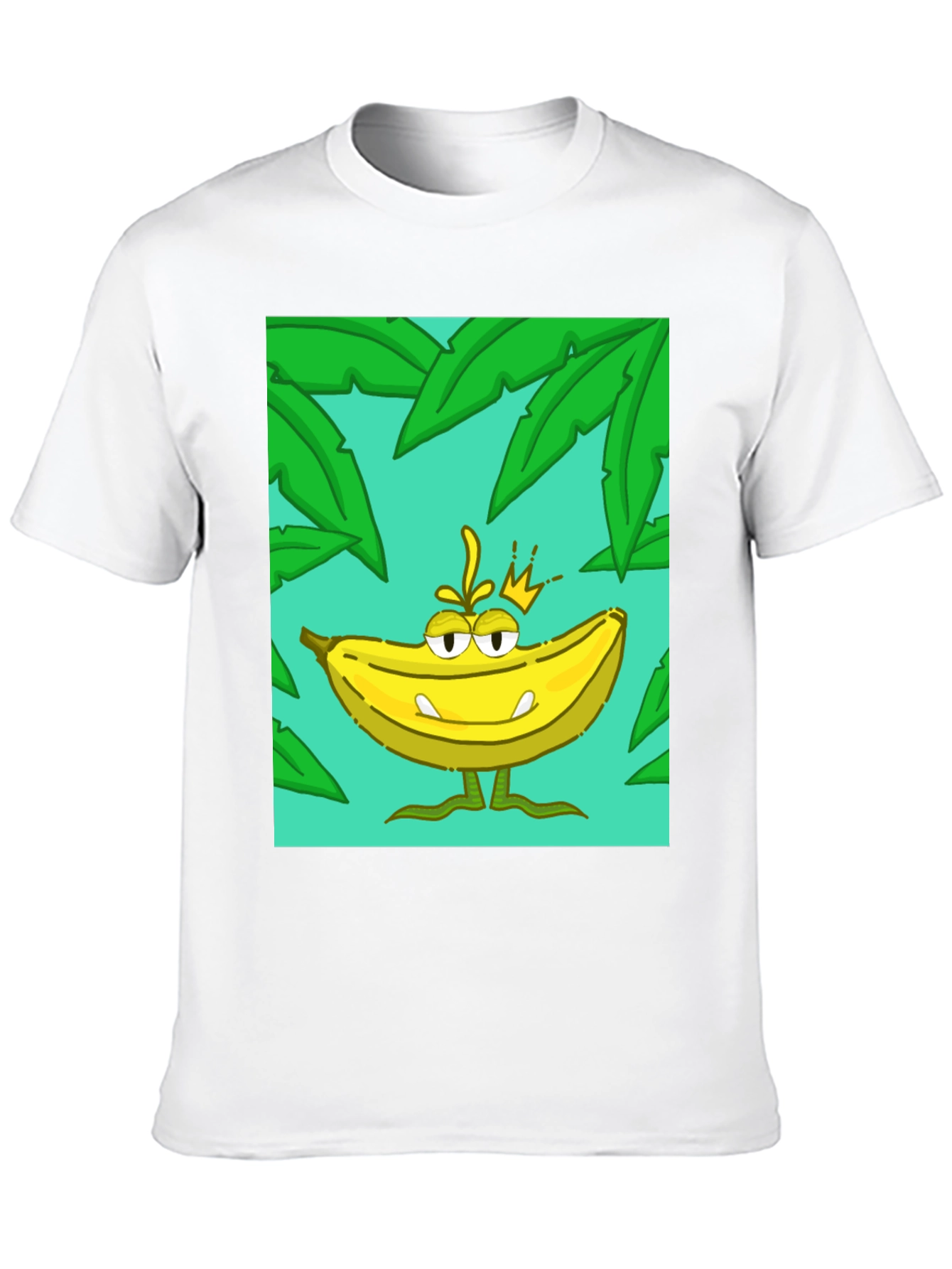 Banana King Graphic T-Shirt - Tropical Design
