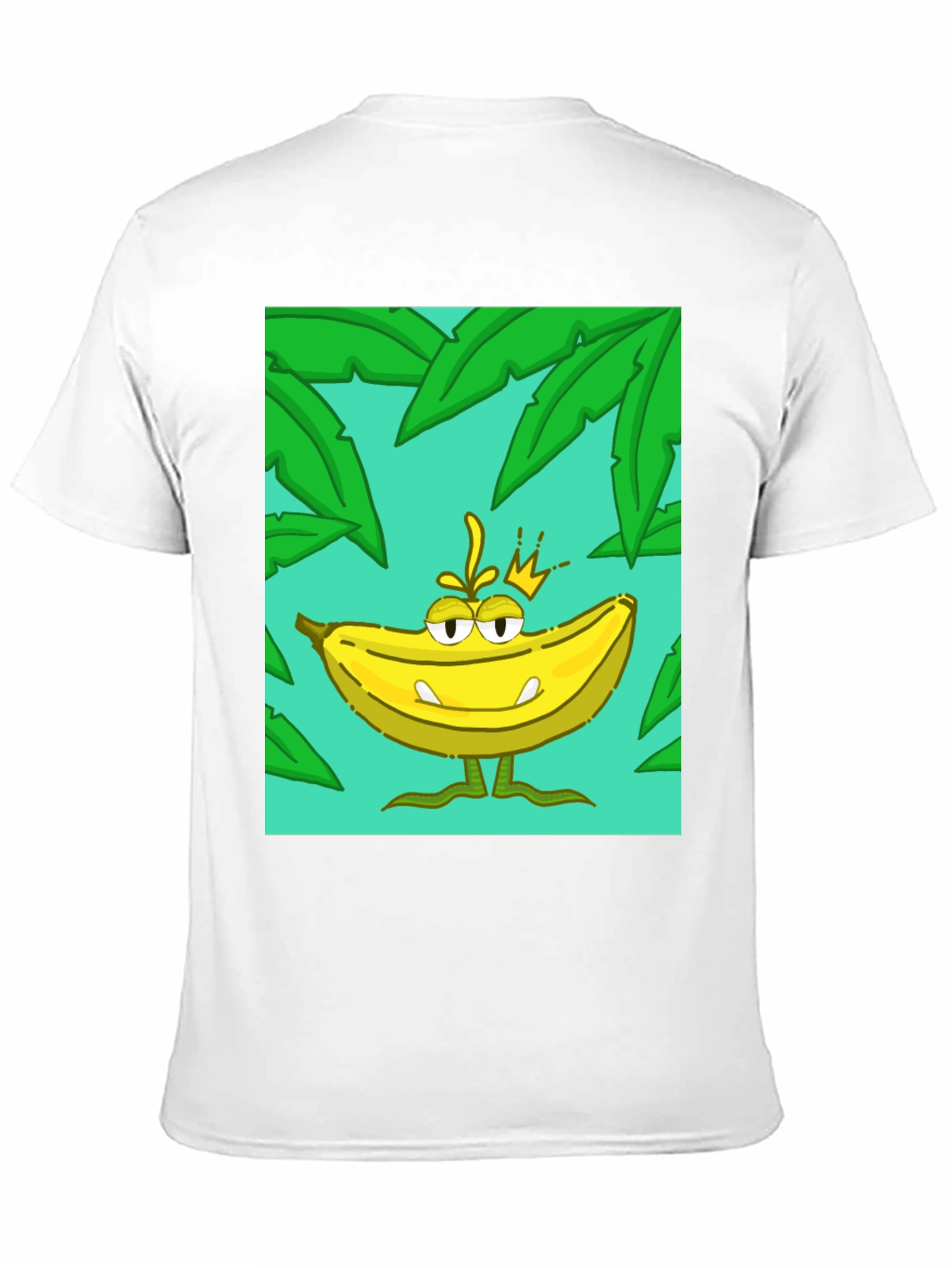 Banana King Graphic T-Shirt - Tropical Design