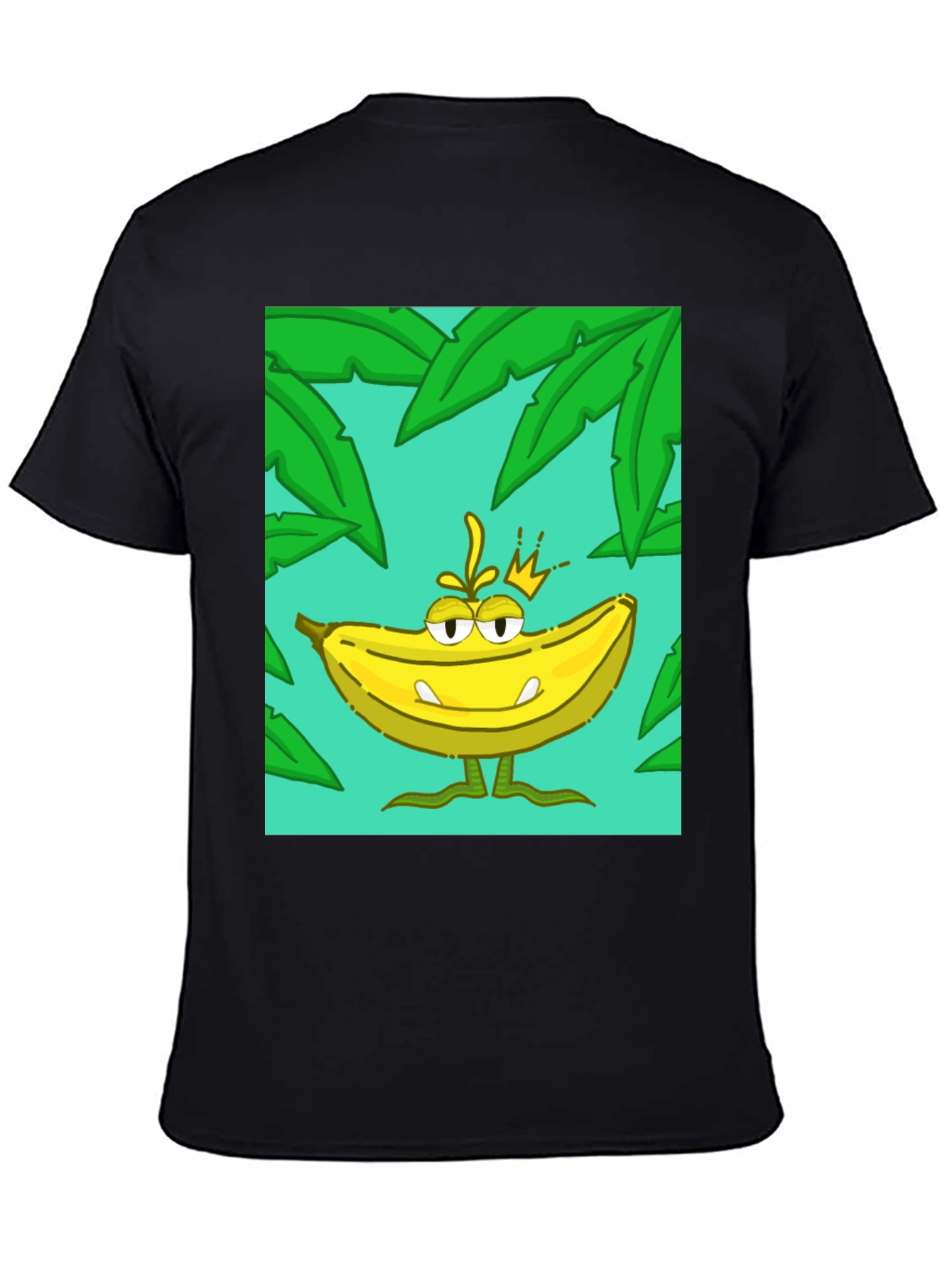 Banana King Graphic T-Shirt - Tropical Design