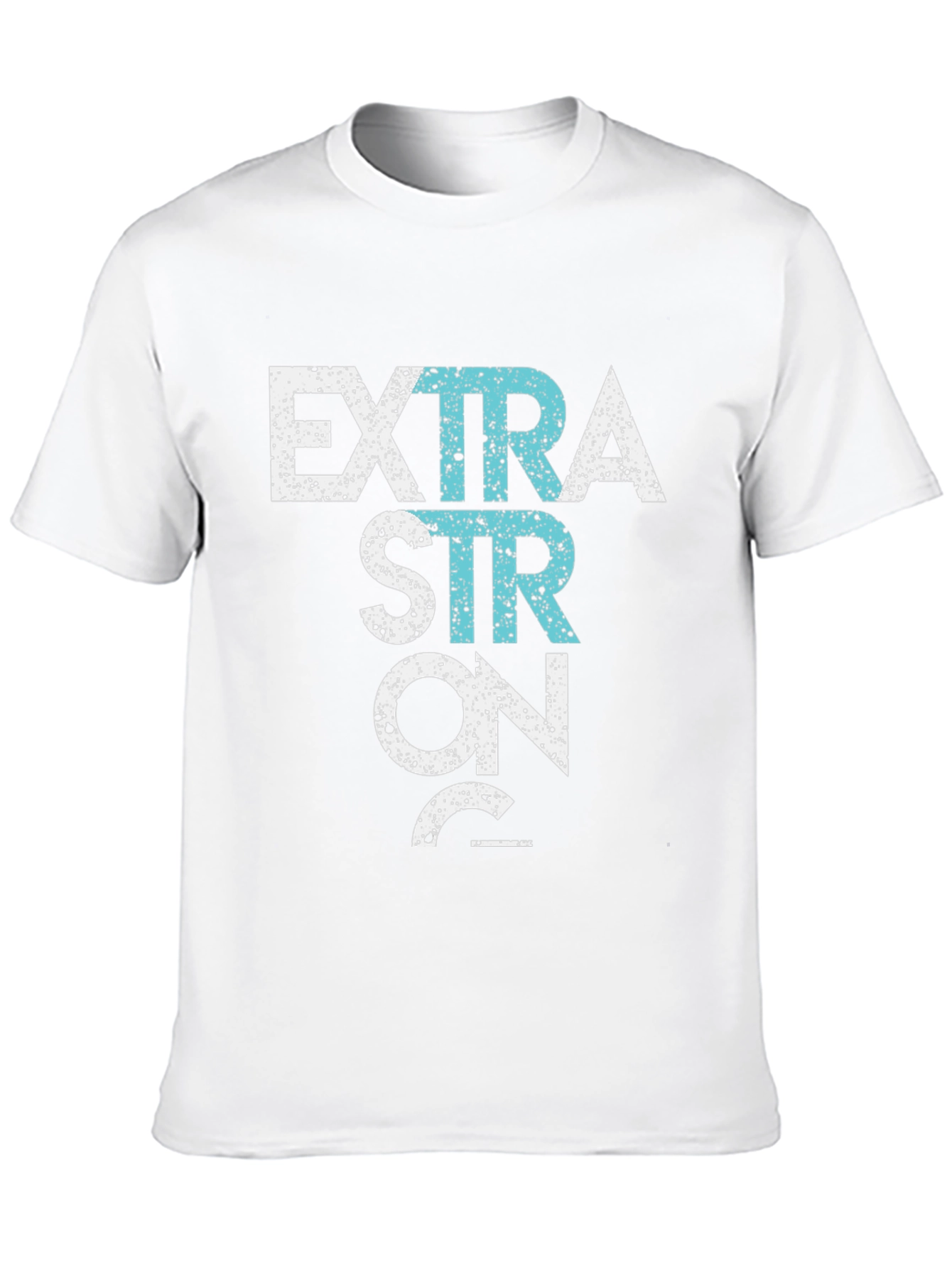 Extra Strong T-Shirt - Black Graphic Tee