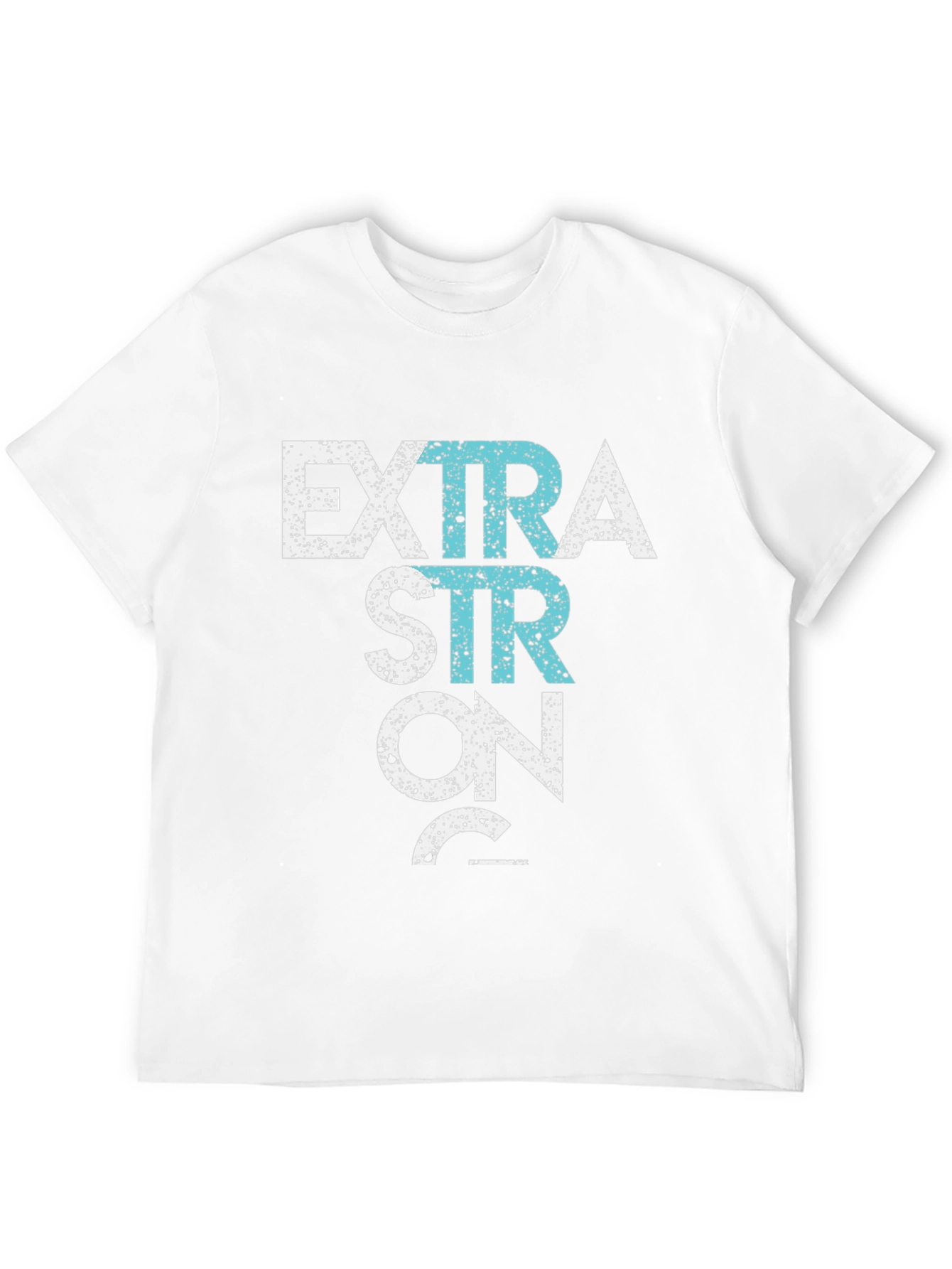 Extra Strong T-Shirt - Black Graphic Tee