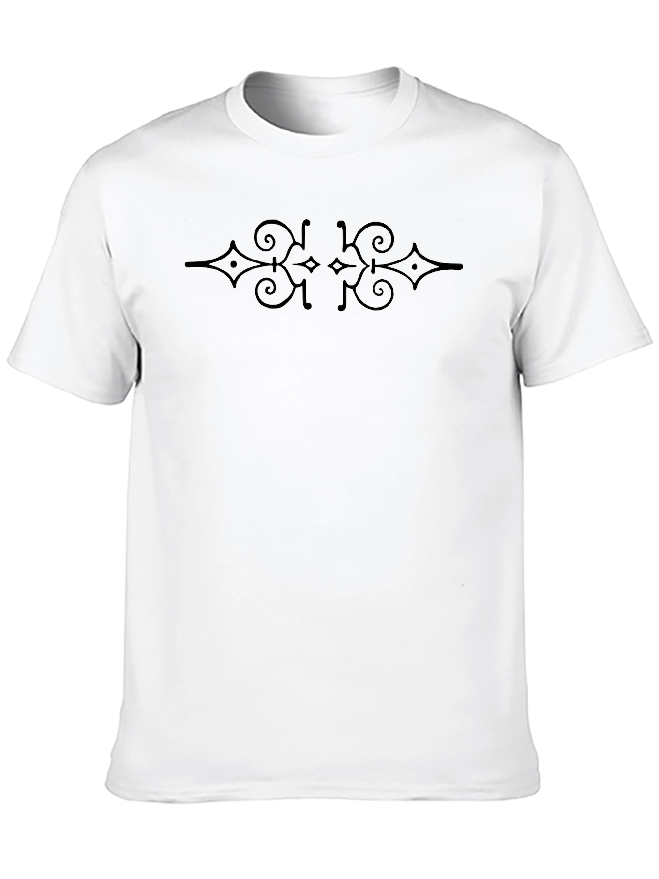 Elegant Black Graphic Tee