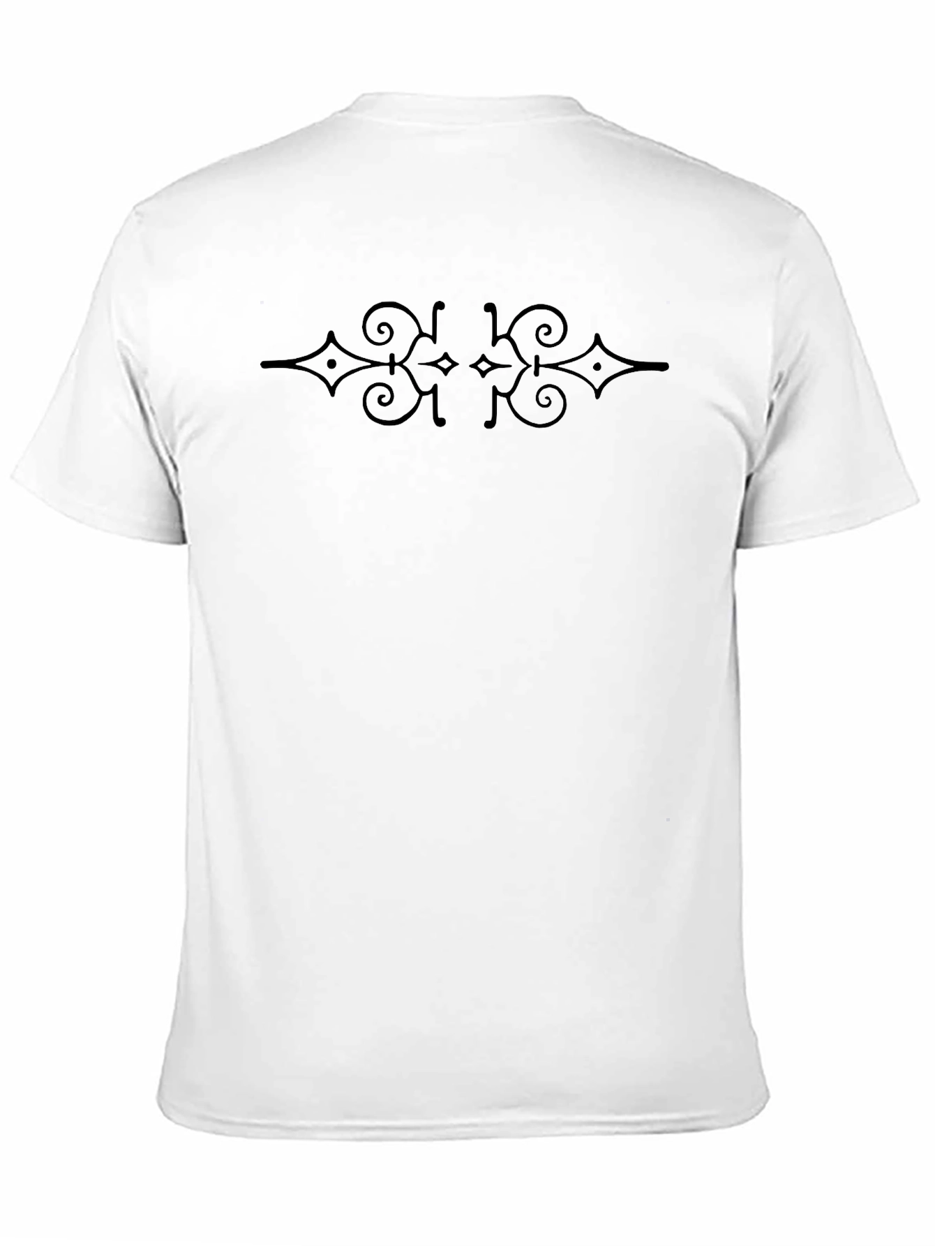 Elegant Black Graphic Tee