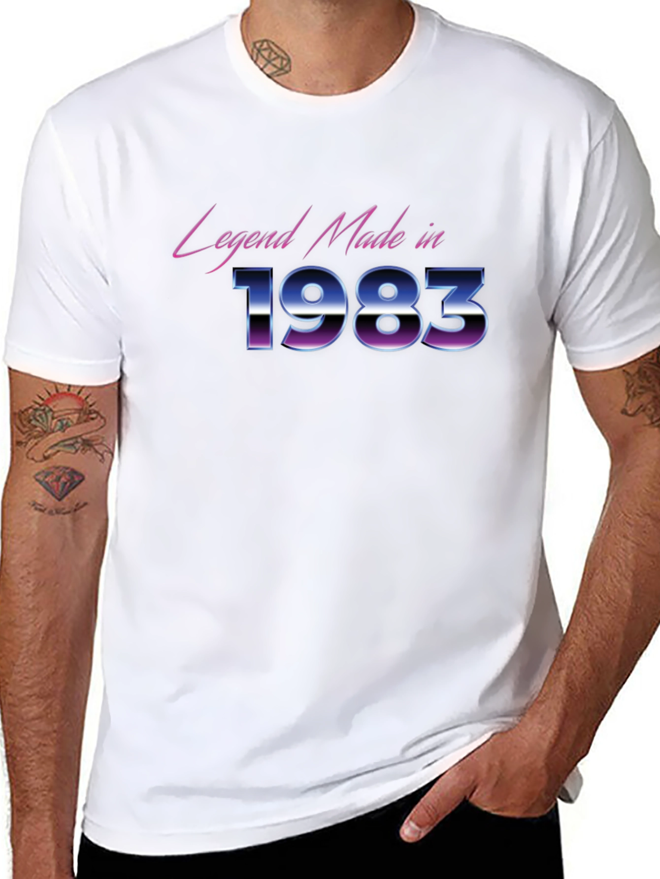 Legend Made in 1983 T-Shirt - Retro Style