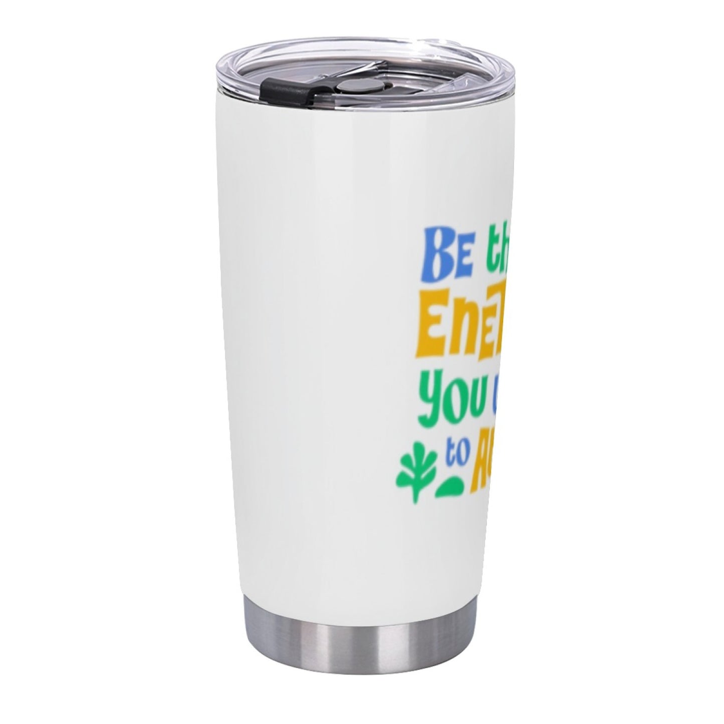 Gym-Friendly Insulated Tumbler - Stainless Steel Graphic Design Drink Cup