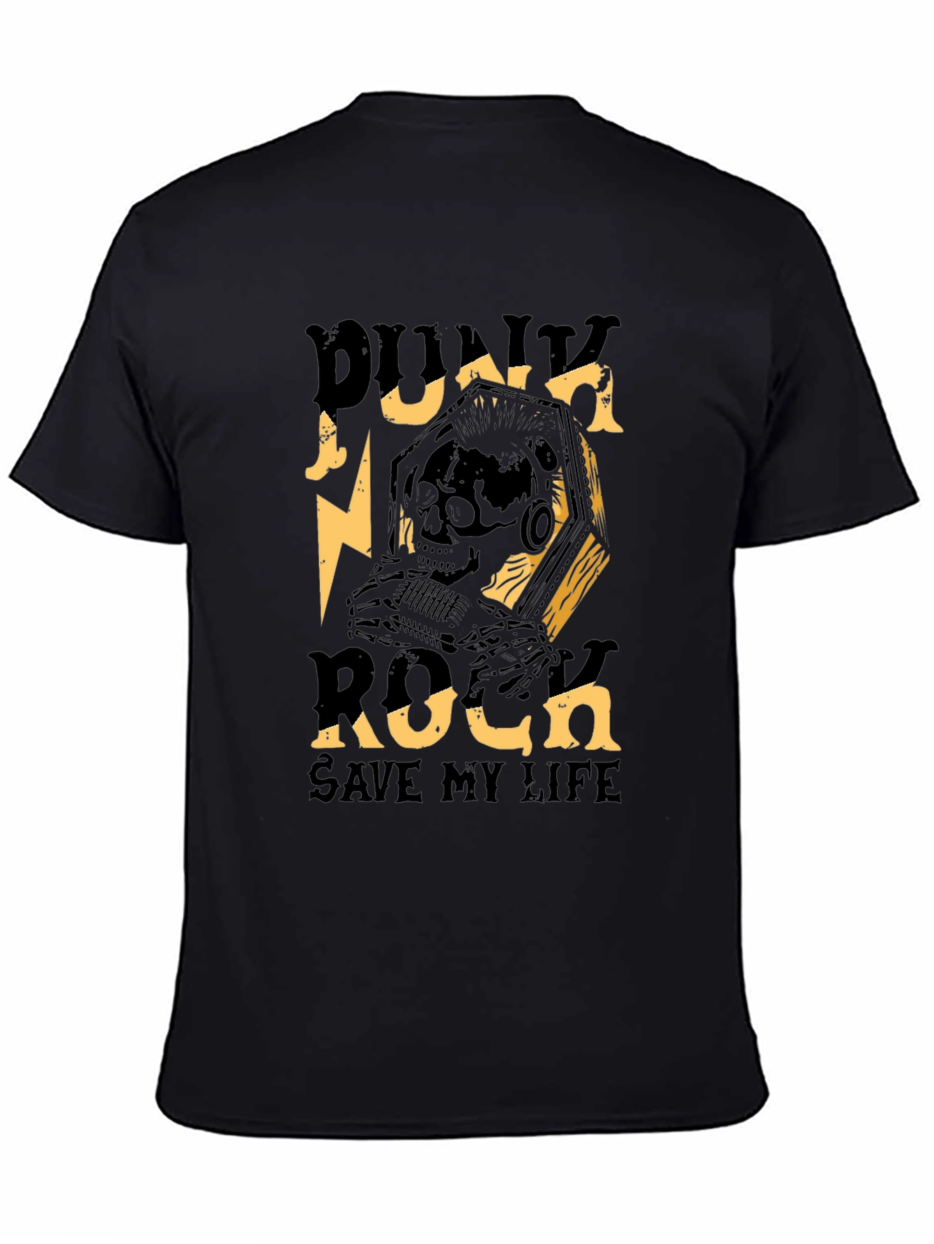 Punk Rock Save My Life Graphic T-Shirt