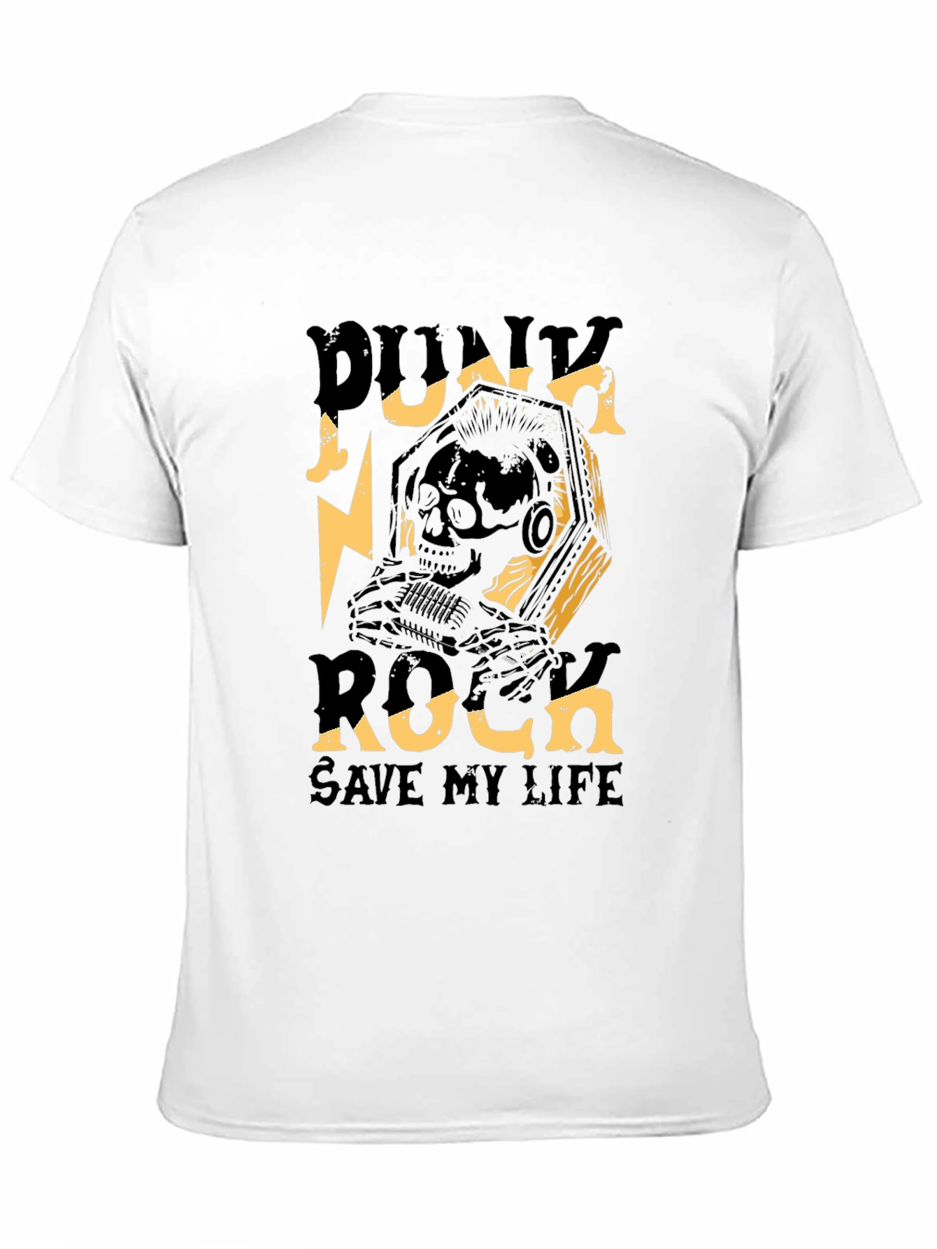Punk Rock Save My Life Graphic T-Shirt