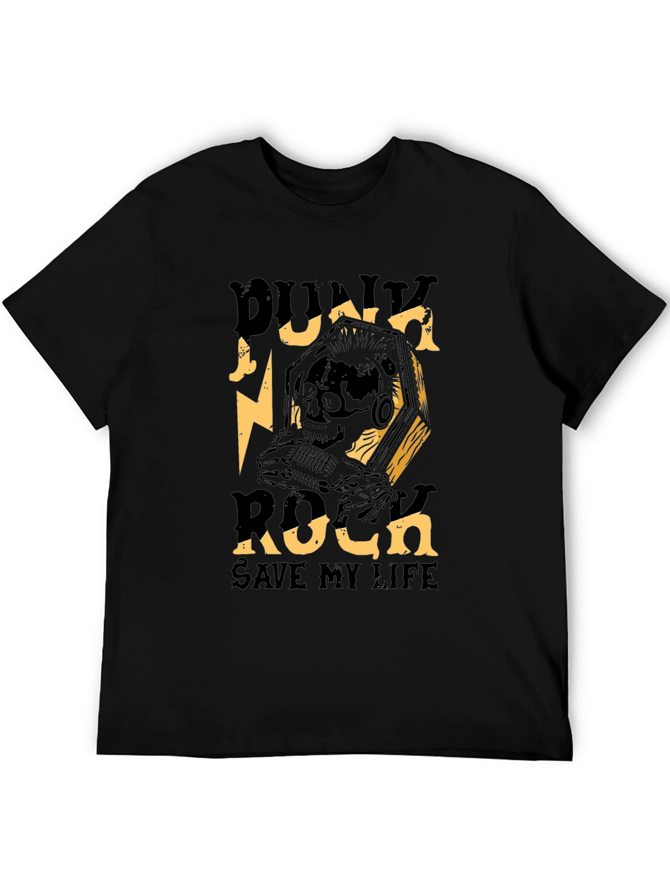 Punk Rock Save My Life Graphic T-Shirt