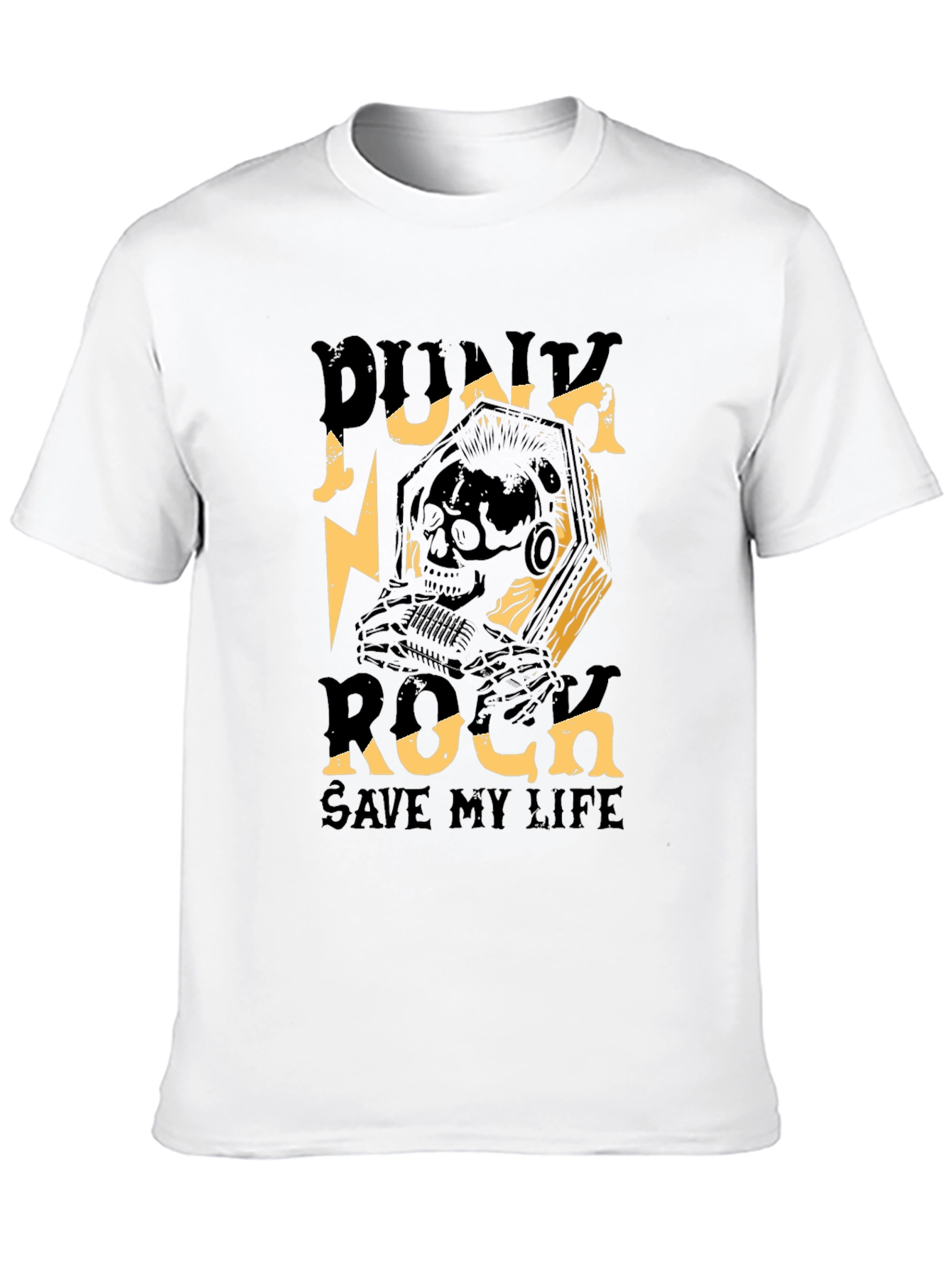 Punk Rock Save My Life Graphic T-Shirt