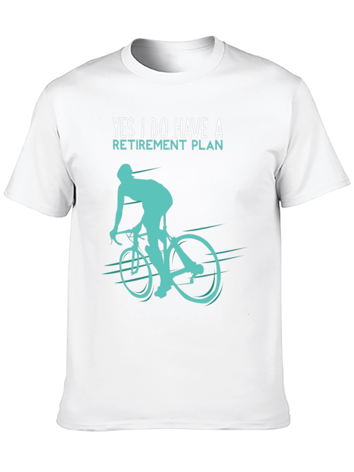 Retirement Plan Cyclist Graphic T-Shirt