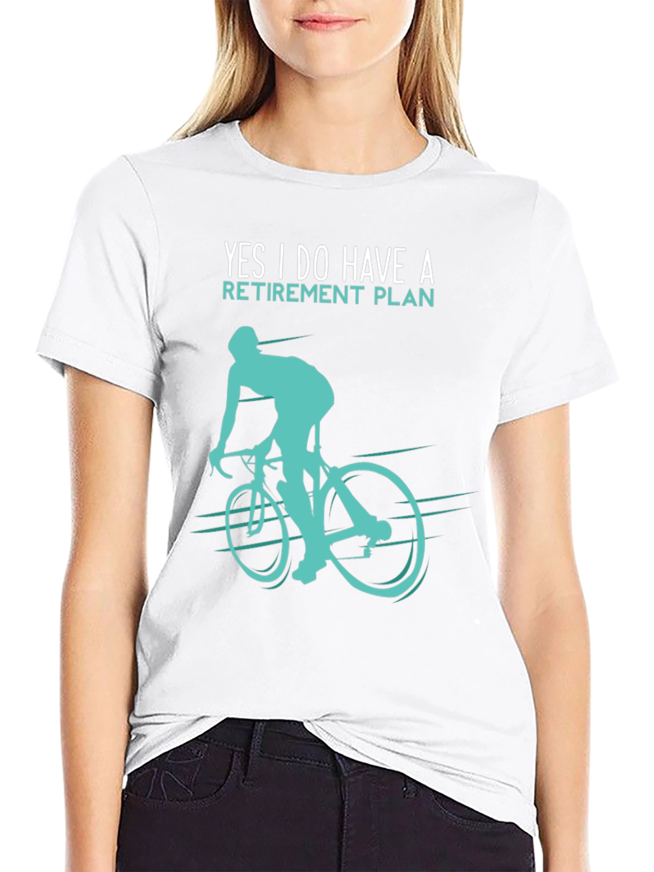 Retirement Plan Cyclist Graphic T-Shirt