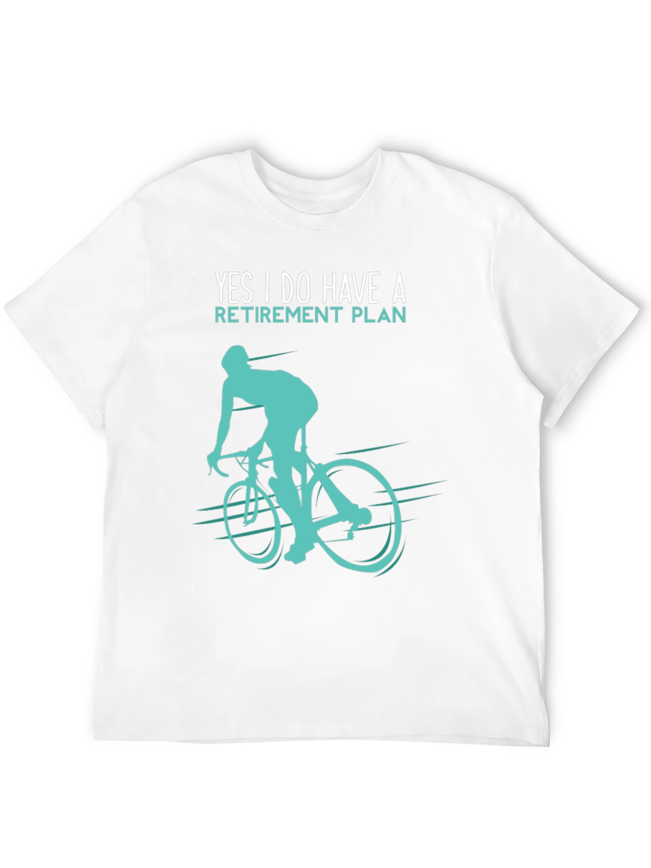 Retirement Plan Cyclist Graphic T-Shirt