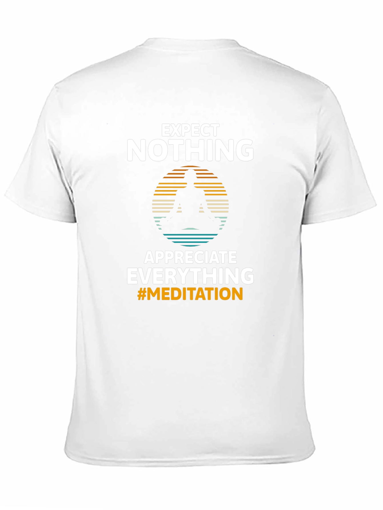 Expect Nothing Meditation Graphic T-Shirt