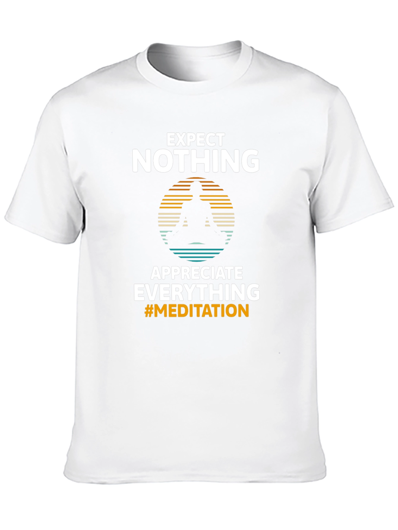 Expect Nothing Meditation Graphic T-Shirt