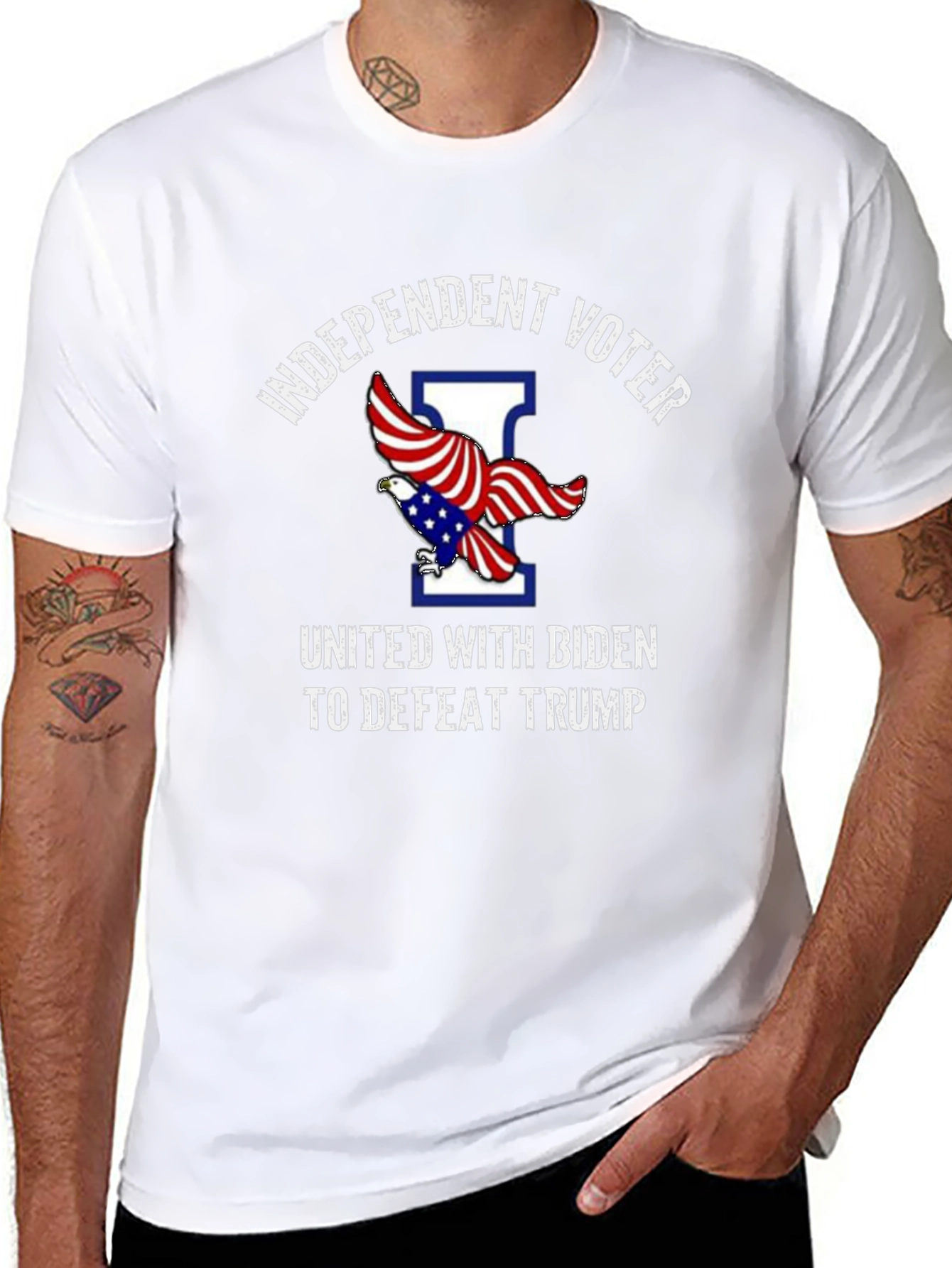 Independent Voter: United with Biden T-Shirt