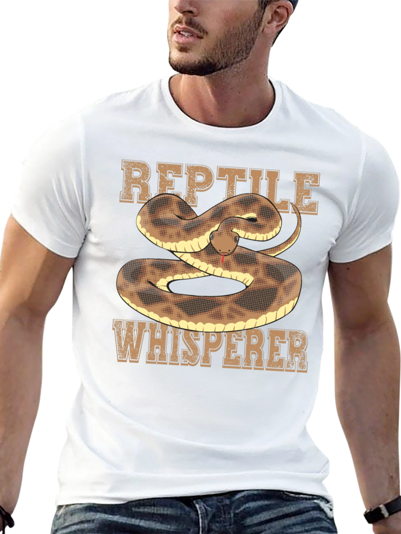 Reptile Whisperer Snake Graphic Tee