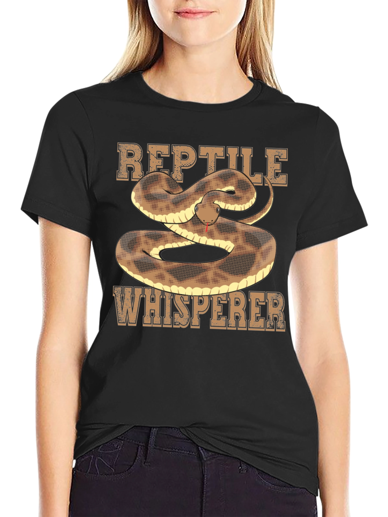 Reptile Whisperer Snake Graphic Tee