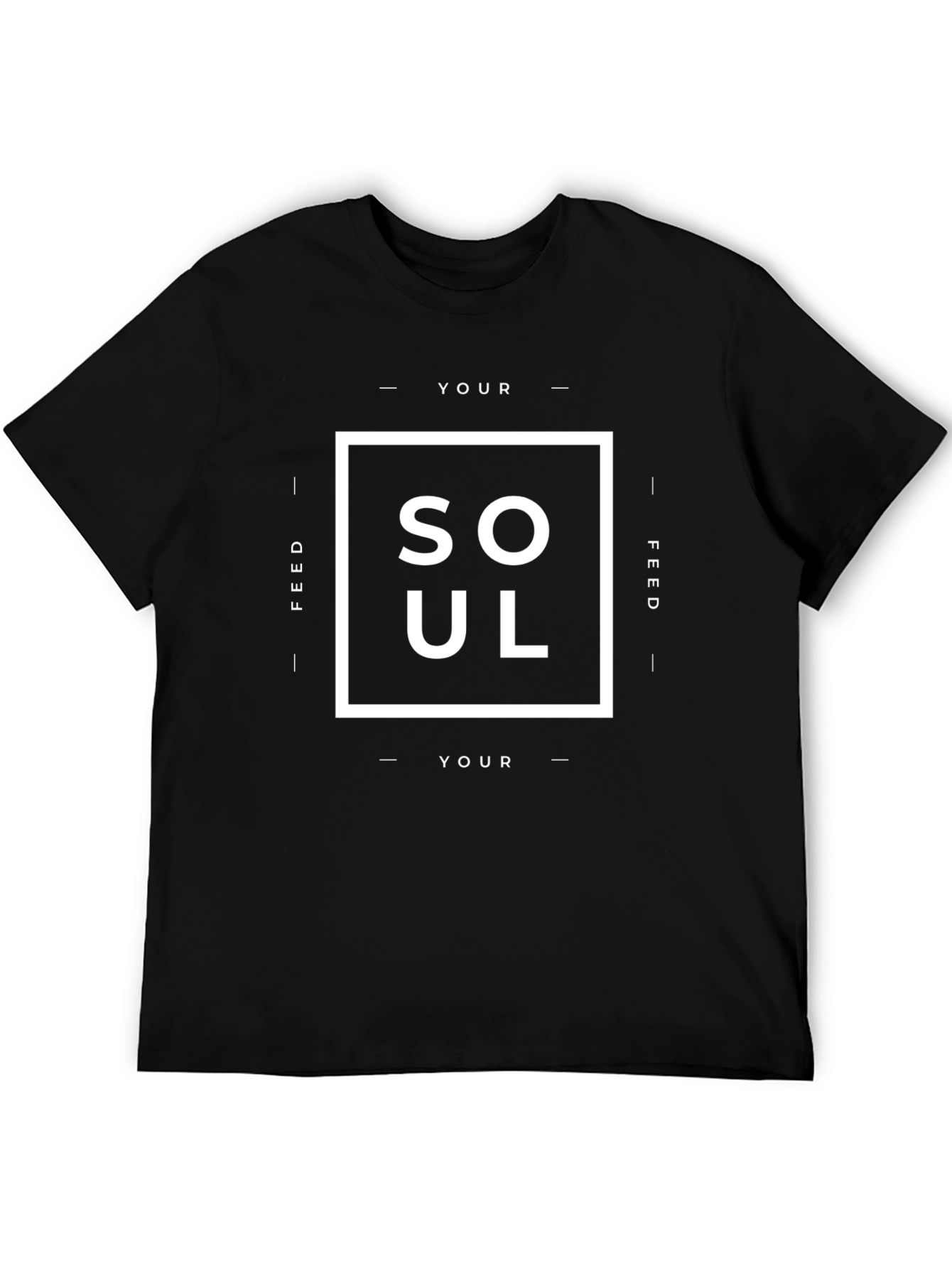 Feed Your Soul Graphic Tee - Modern Comfort
