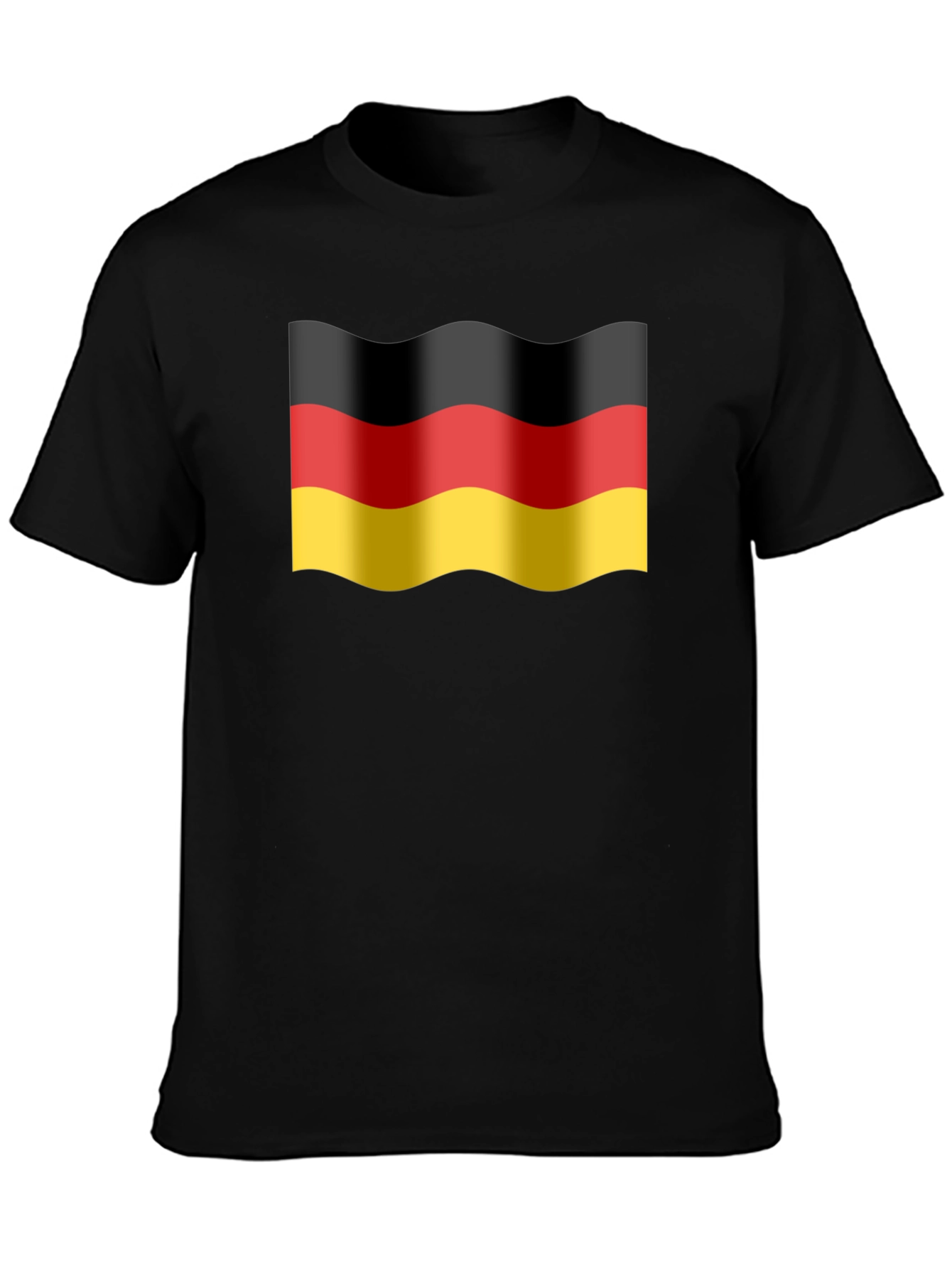 Germany Flag Wavy T-Shirt