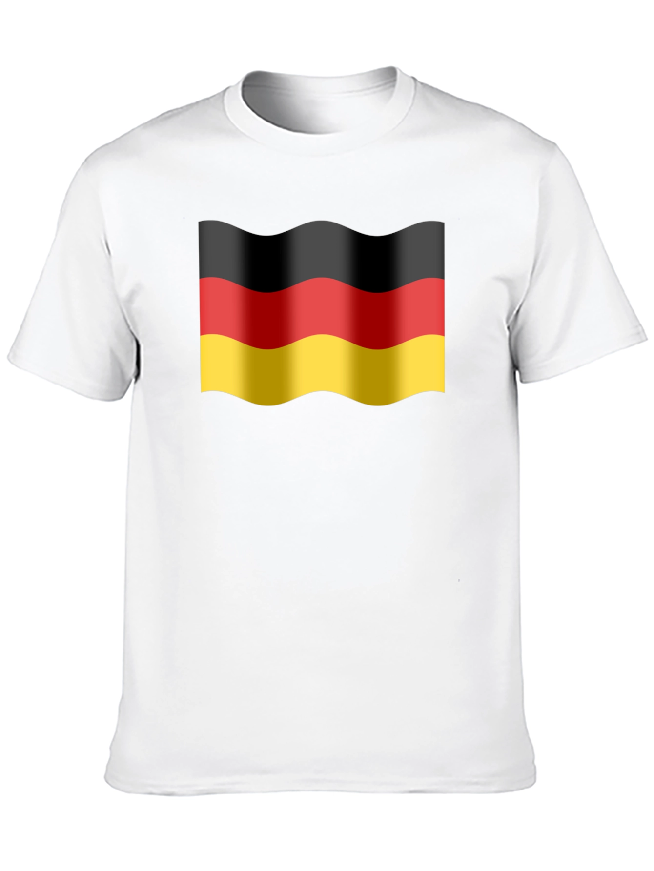 Germany Flag Wavy T-Shirt