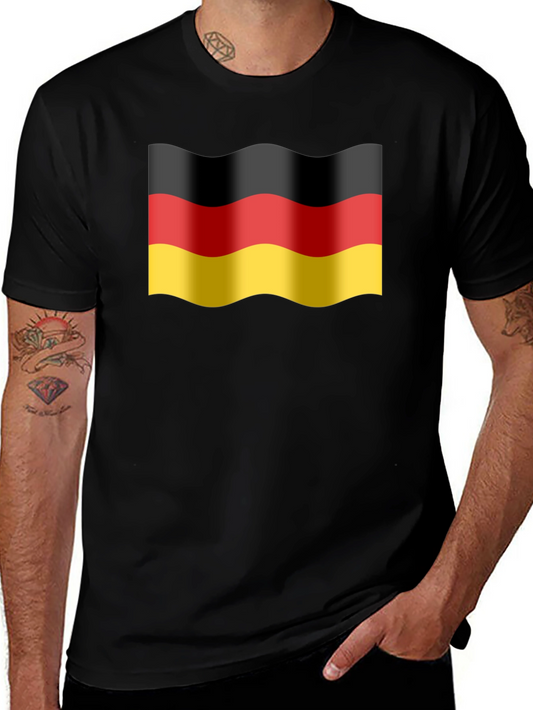 Germany Flag Wavy T-Shirt