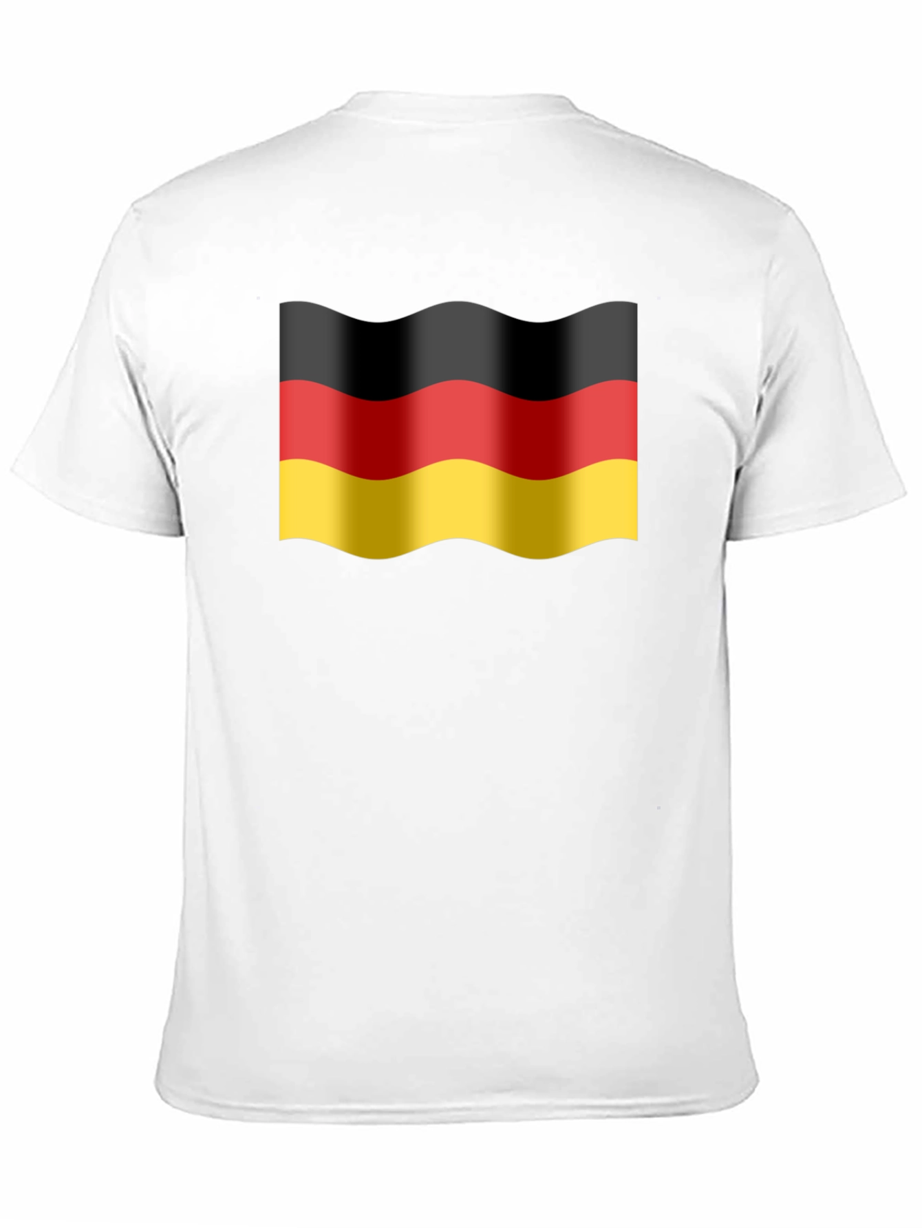 Germany Flag Wavy T-Shirt