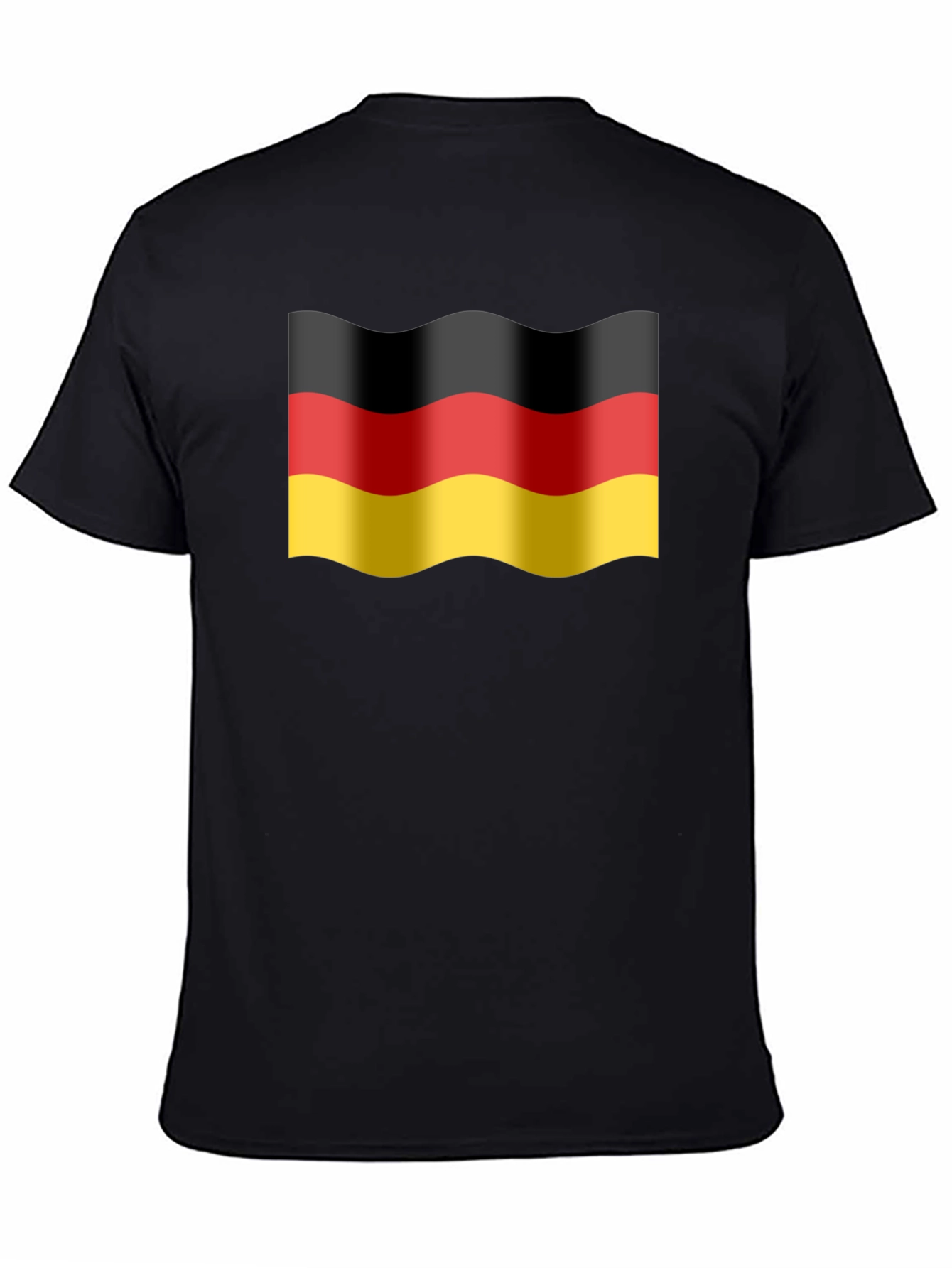 Germany Flag Wavy T-Shirt