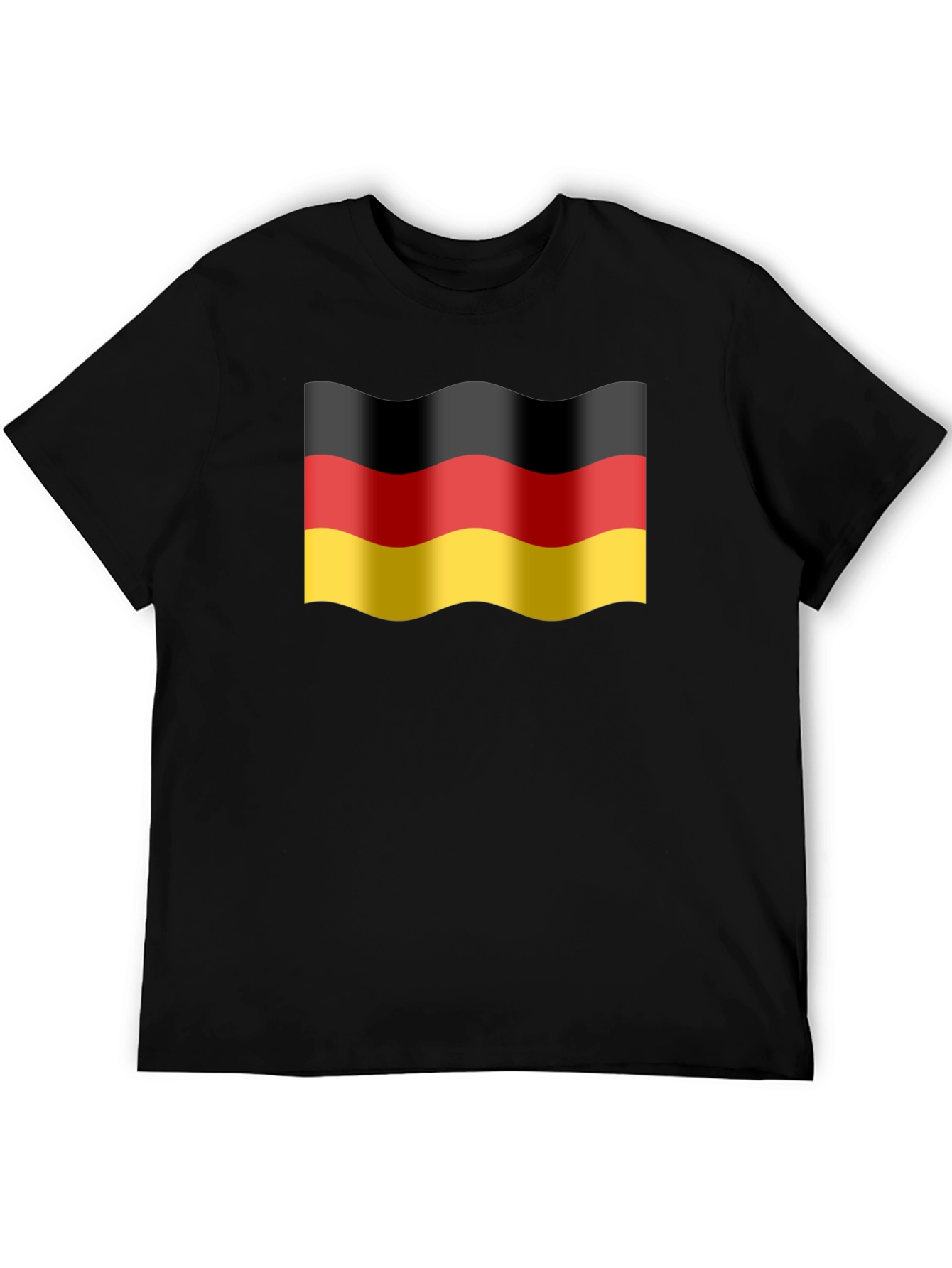 Germany Flag Wavy T-Shirt