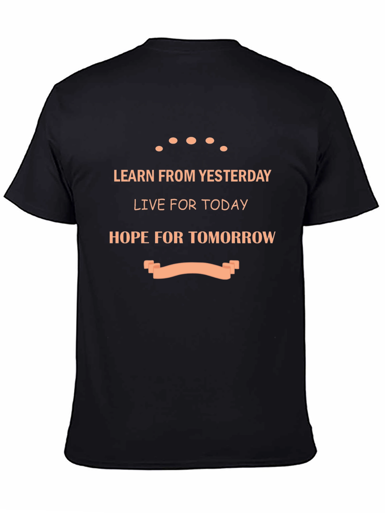 Inspirational Graphic Tee - Learn Live Hope