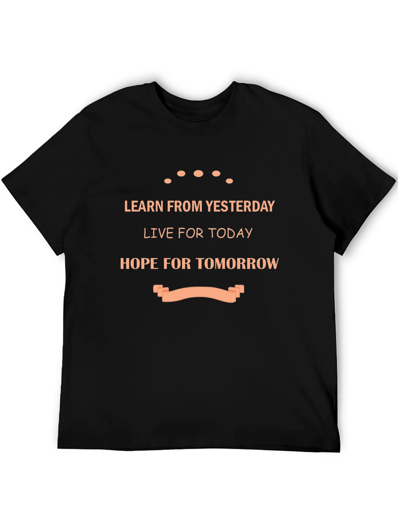 Inspirational Graphic Tee - Learn Live Hope