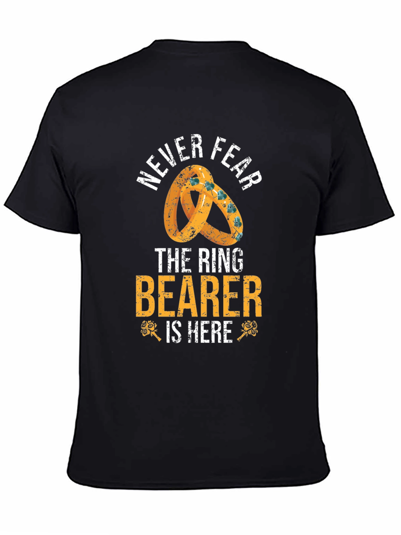 Never Fear The Ring Bearer is Here T-Shirt