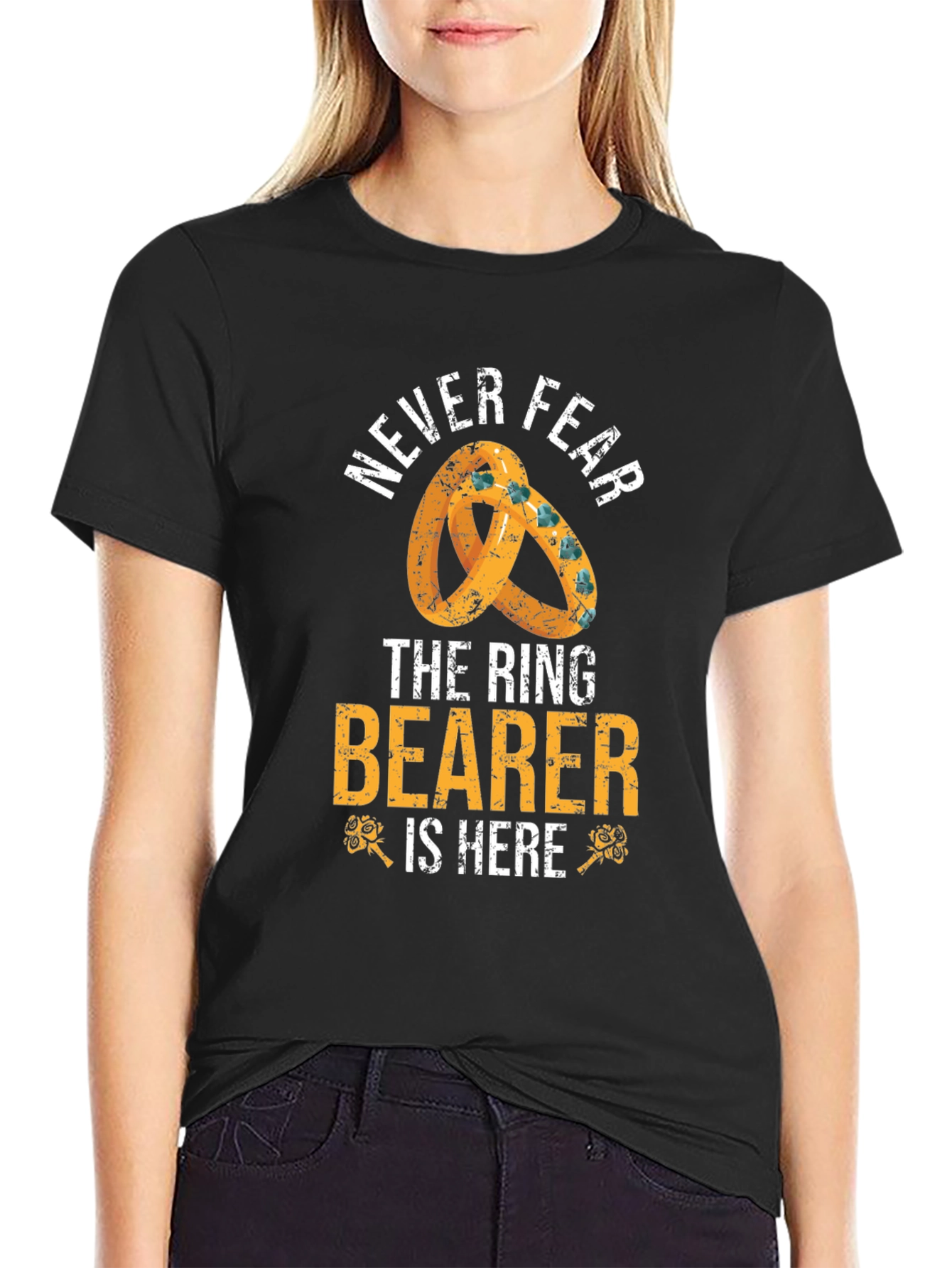 Never Fear The Ring Bearer is Here T-Shirt