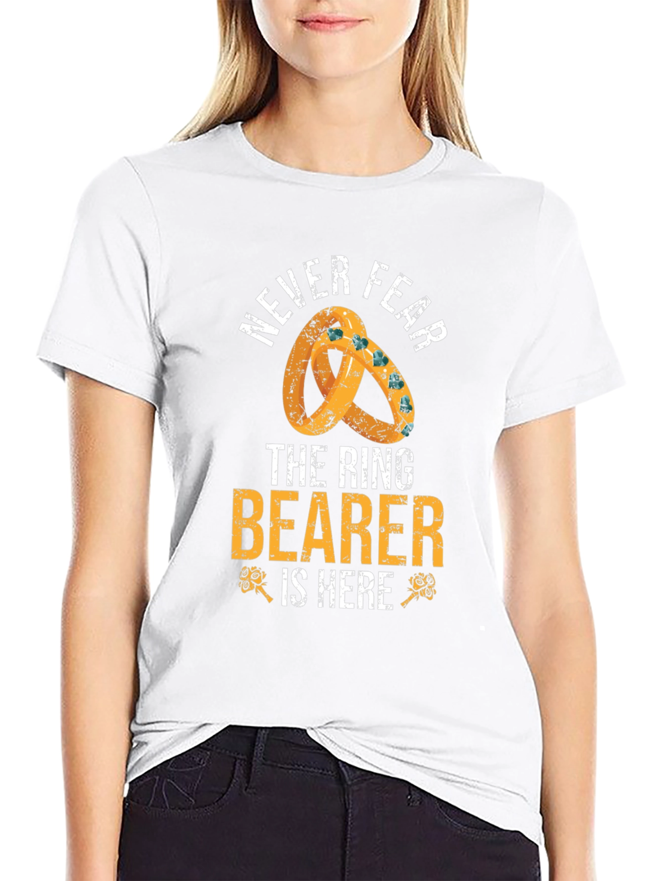 Never Fear The Ring Bearer is Here T-Shirt