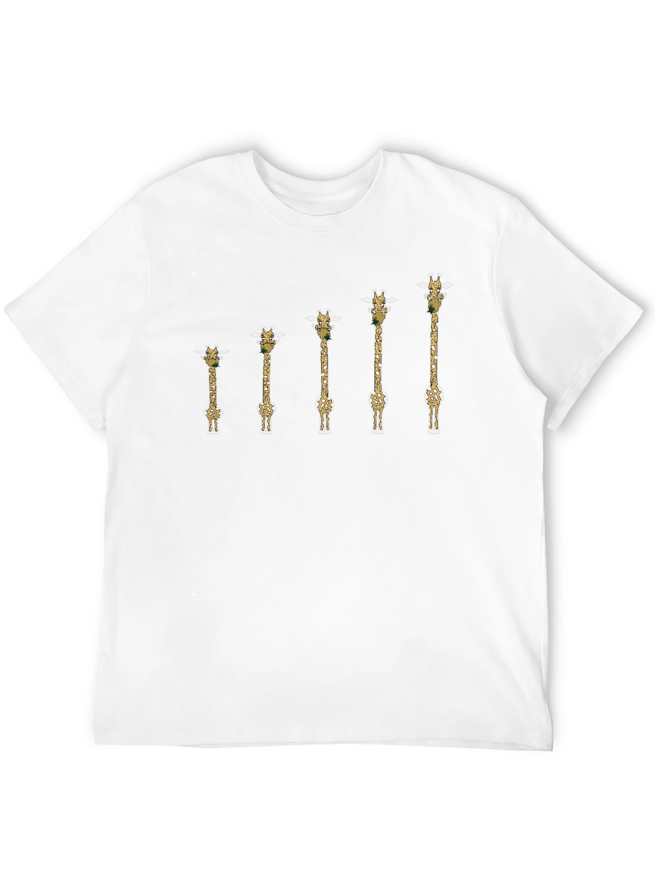 Giraffe Evolution T-Shirt - Unique Animal Lover Tee