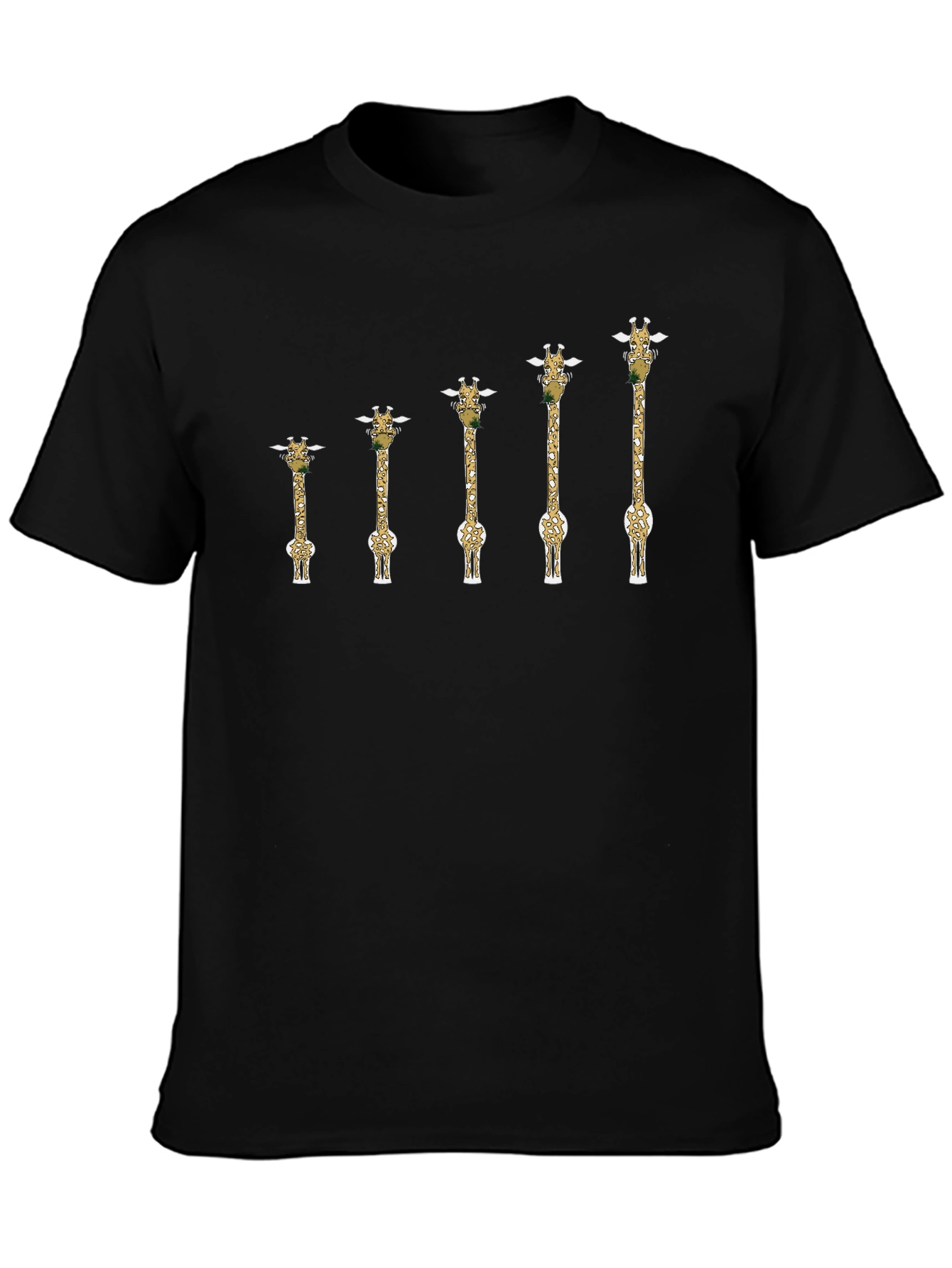Giraffe Evolution T-Shirt - Unique Animal Lover Tee