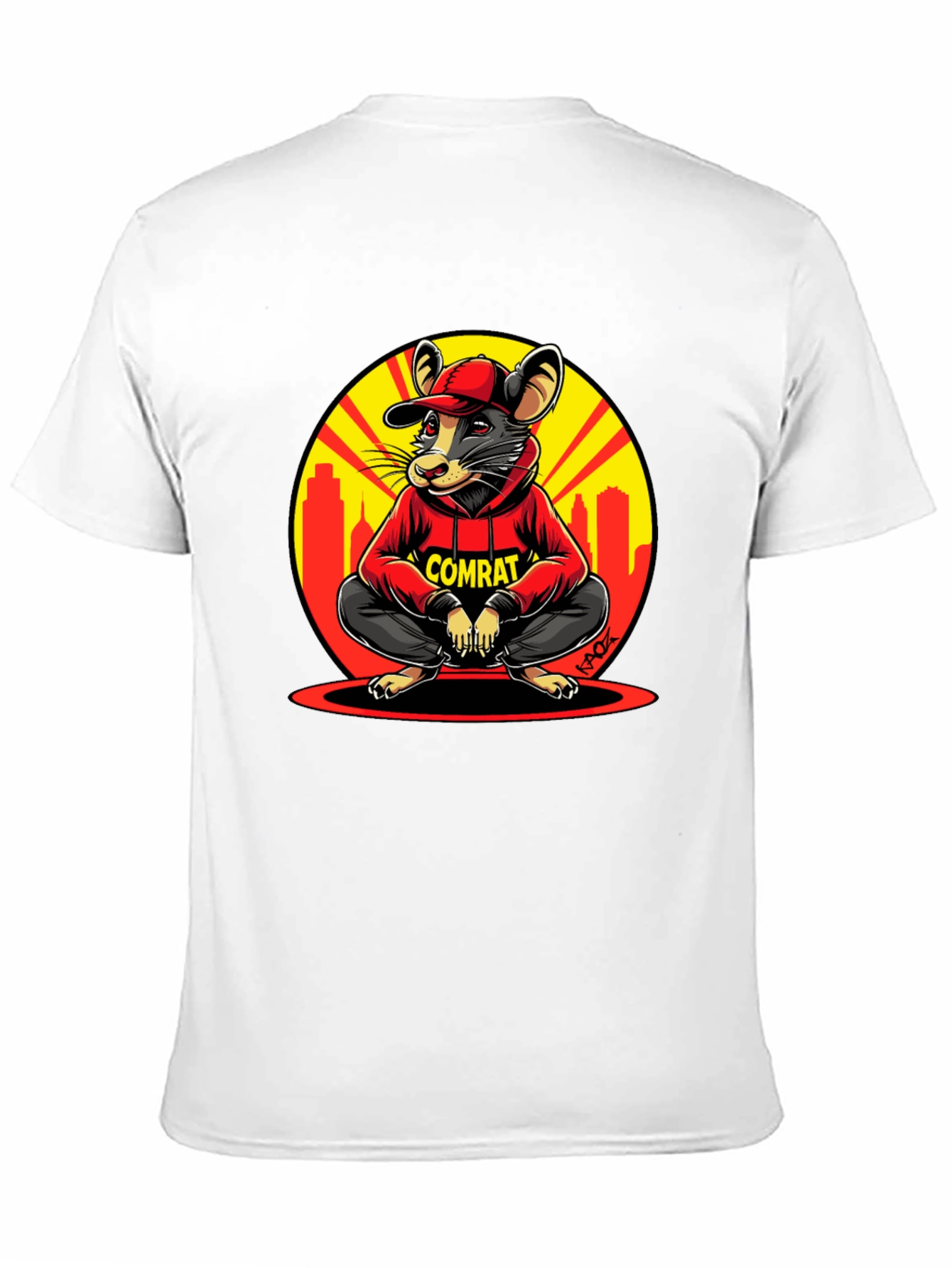 Comrat Rat T-Shirt - Urban Style