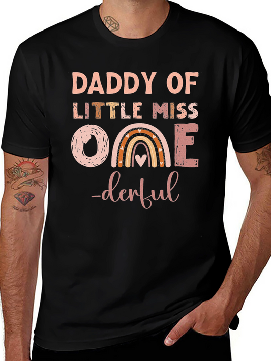 Daddy of Little Miss ONE-derful T-Shirt
