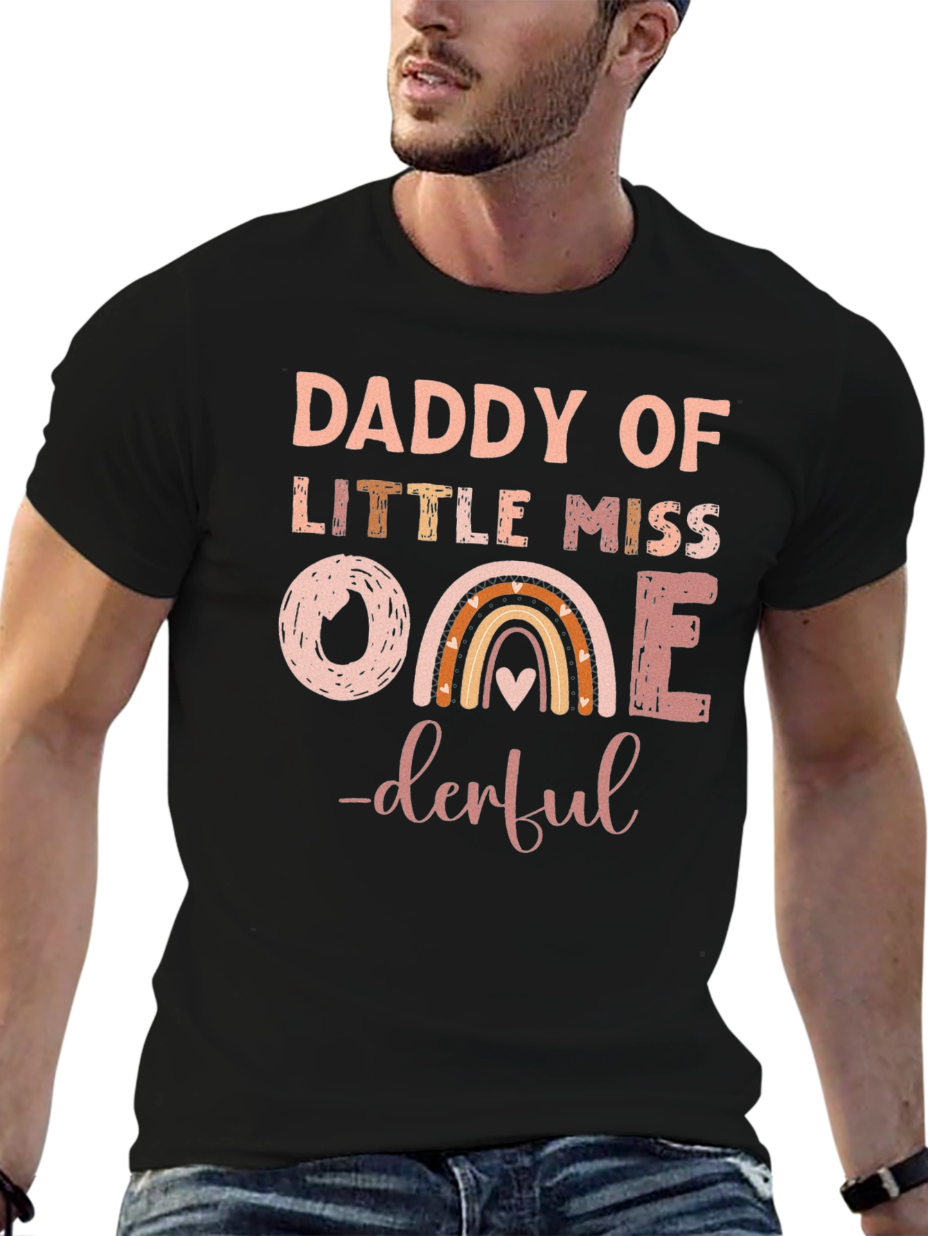 Daddy of Little Miss ONE-derful T-Shirt