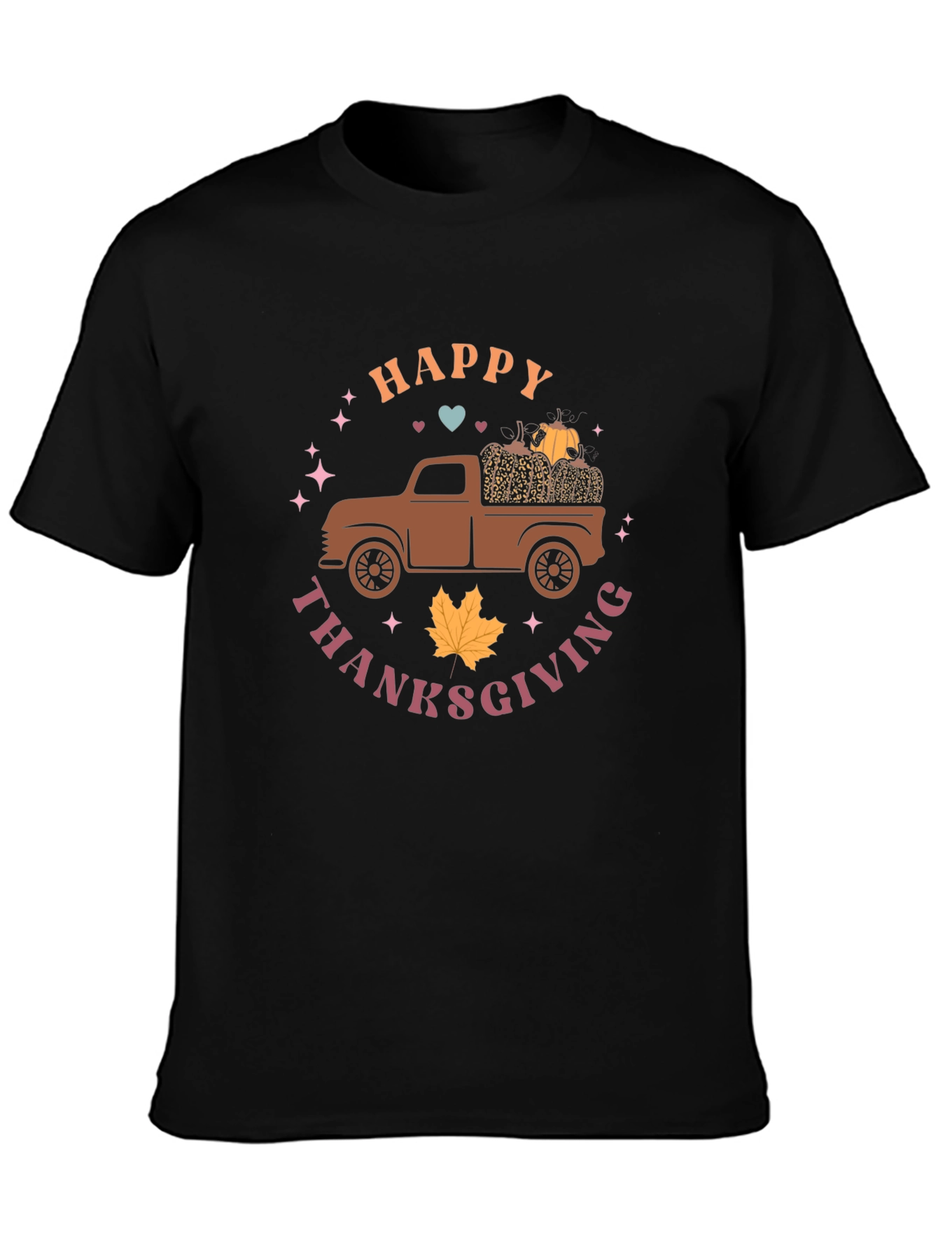 Happy Thanksgiving Truck T-Shirt