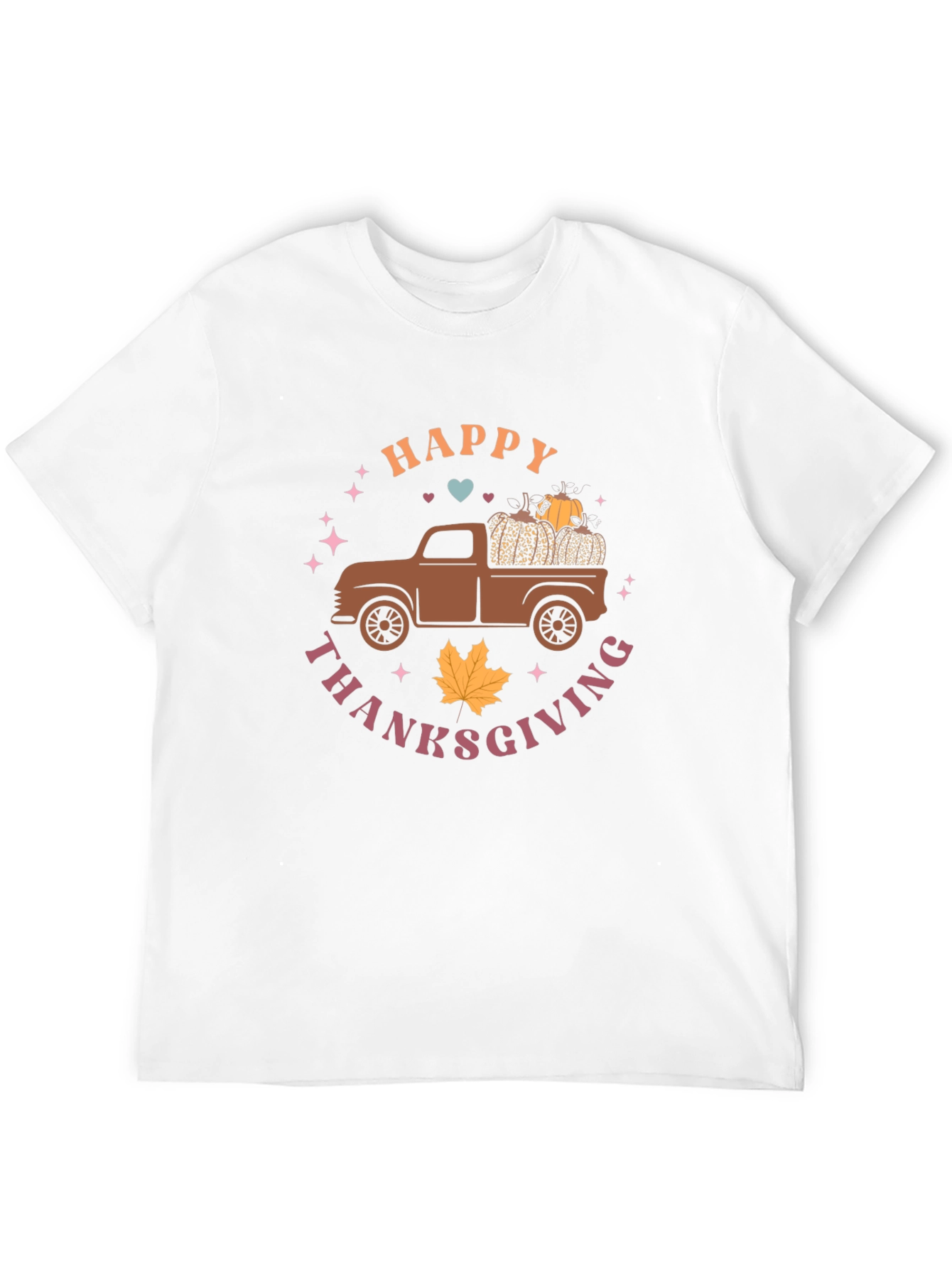 Happy Thanksgiving Truck T-Shirt