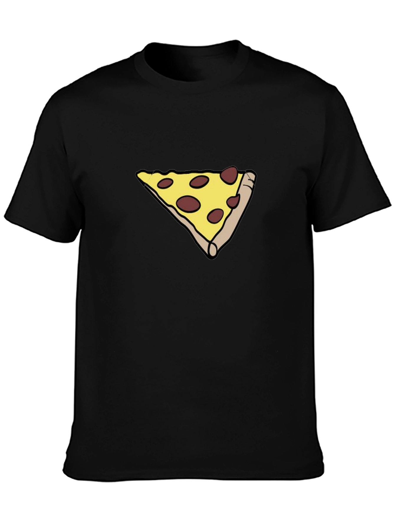 Pizza Slice Graphic Tee - Casual Comfort