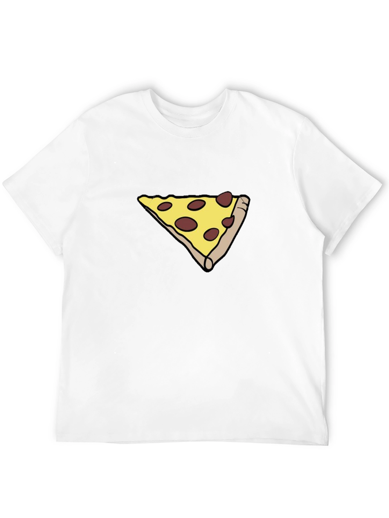 Pizza Slice Graphic Tee - Casual Comfort