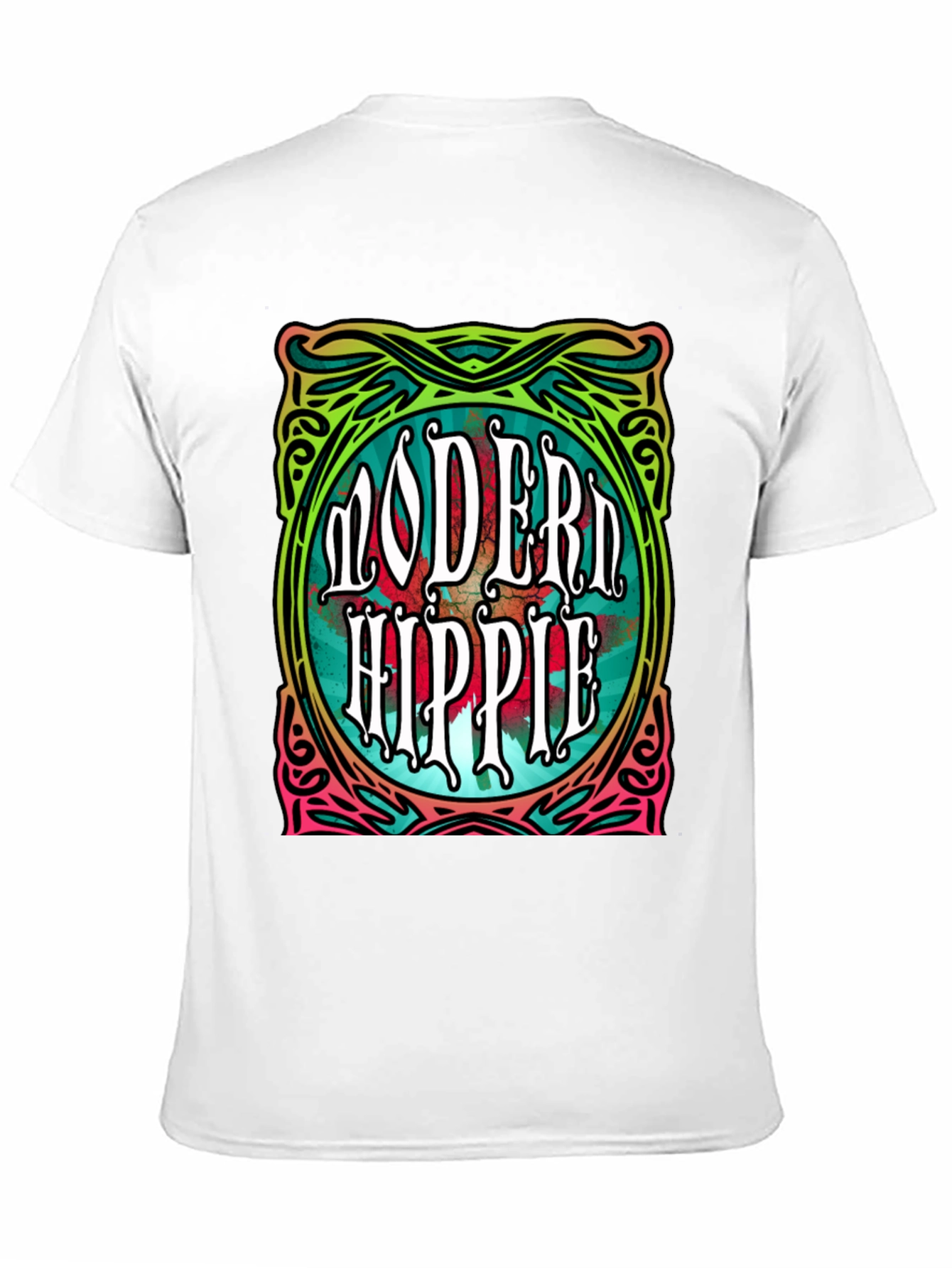 Modern Hippie Graphic Tee - Retro Style T-Shirt