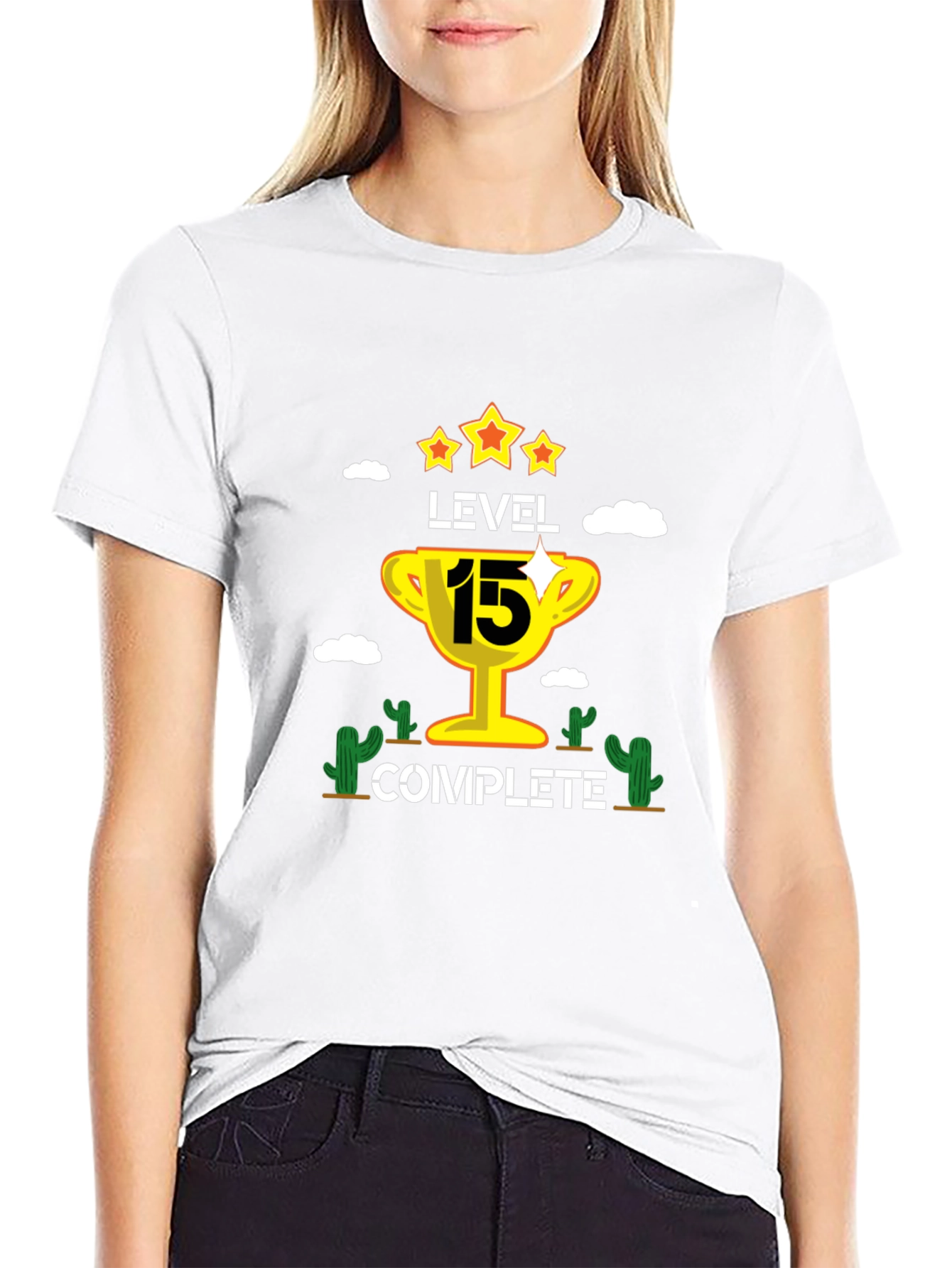 Level 15 Complete Black T-Shirt