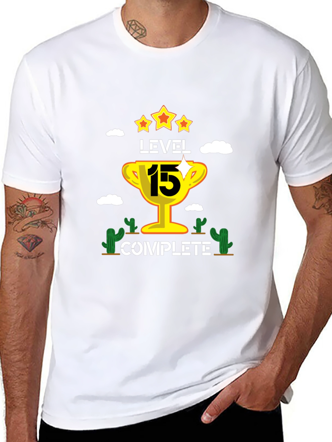 Level 15 Complete Black T-Shirt