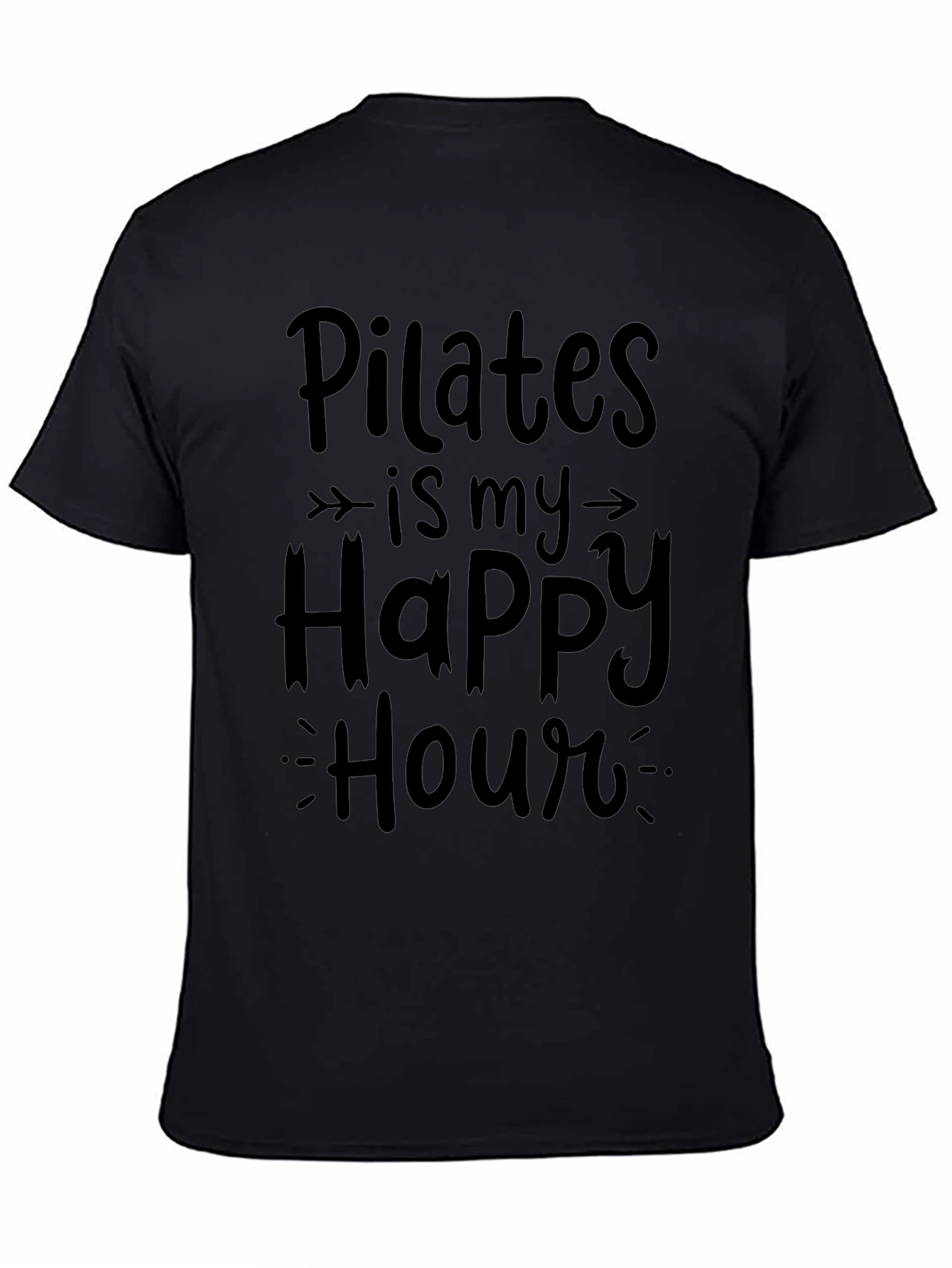 Pilates Is My Happy Hour Graphic Tee