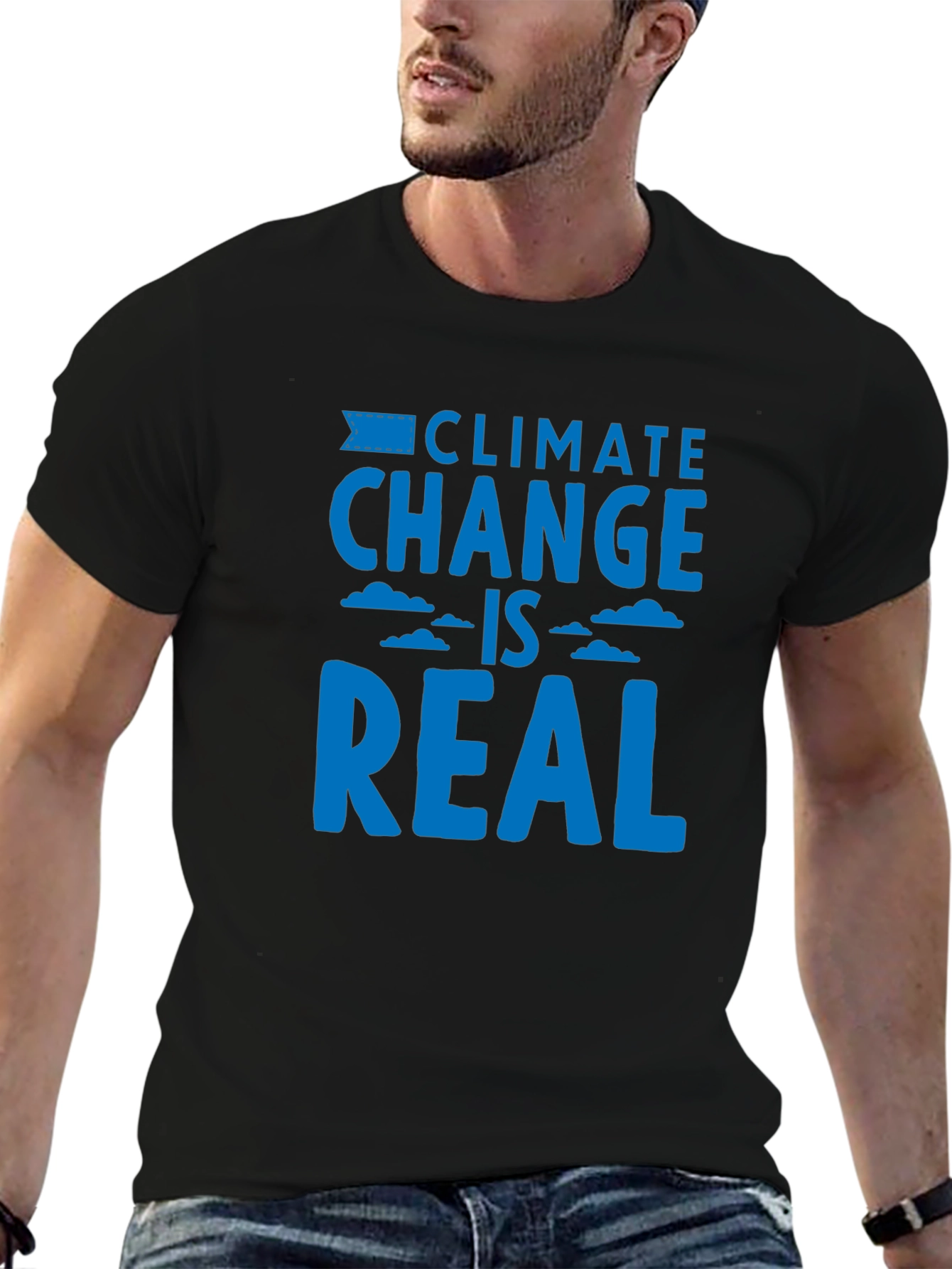 Climate Change is Real Graphic T-Shirt